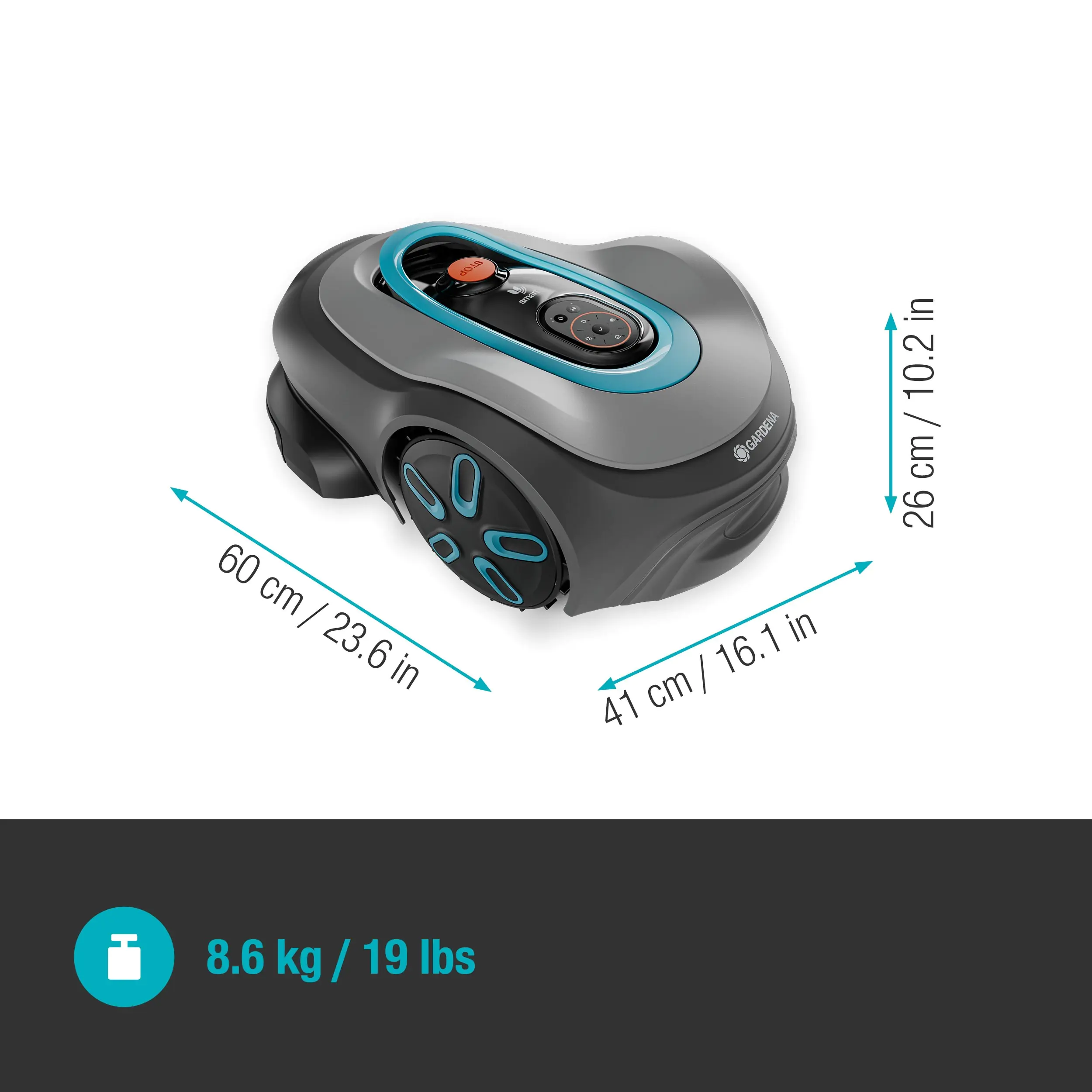 Gardena Mähroboter smart SILENO pro 600 m² Gardena Mähroboter smart SILENO pro 600 m²