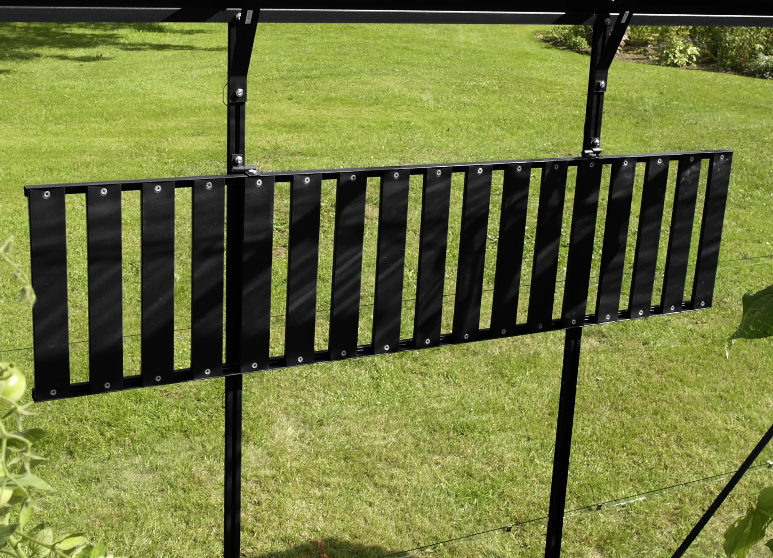 Vitavia Aluregal 120 x 31 cm schwarz