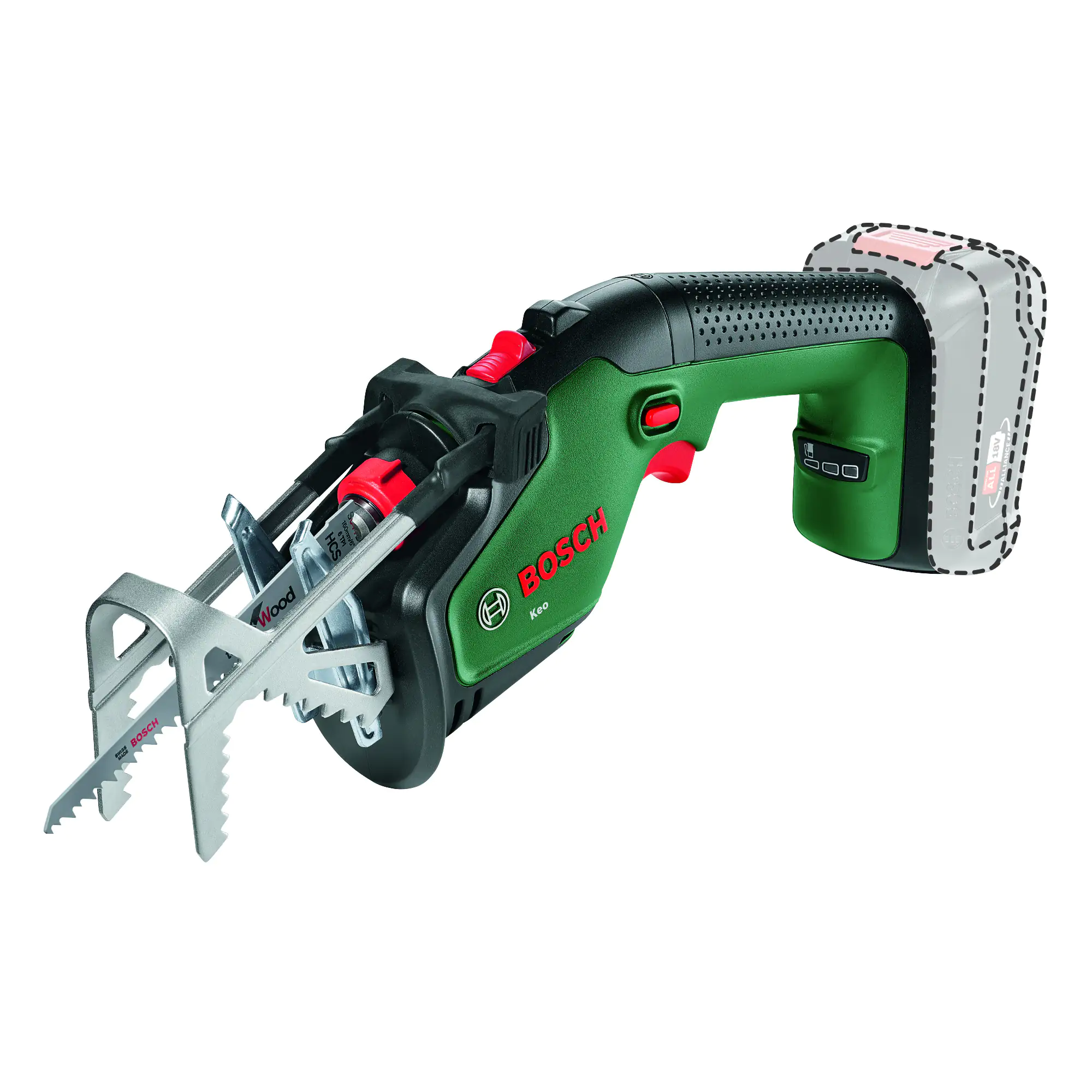 Bosch Akku-Universalsäge Keo 6/8 cm Schnittbreite