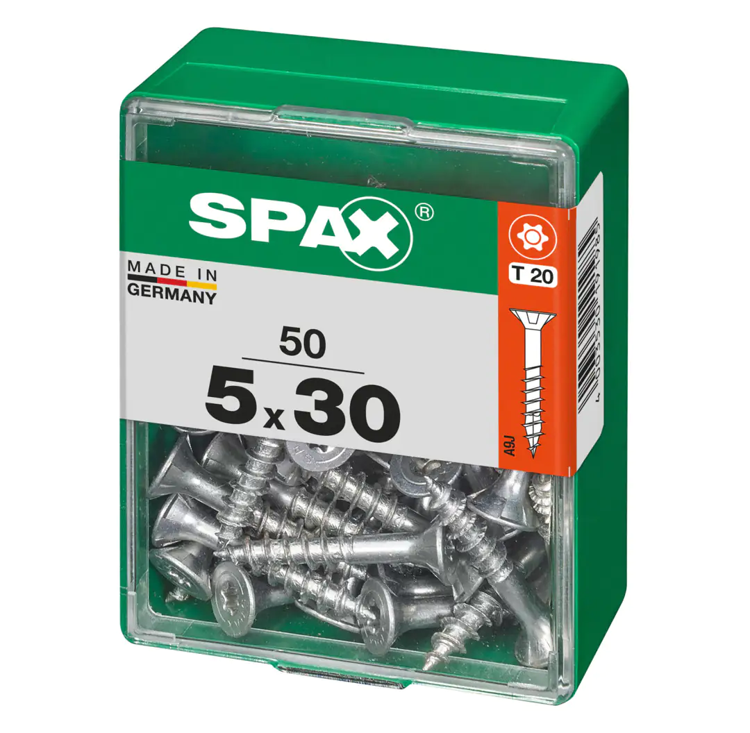 Spax Universalschrauben 5.0 x 30 mm TX 20 - 50 Stk.