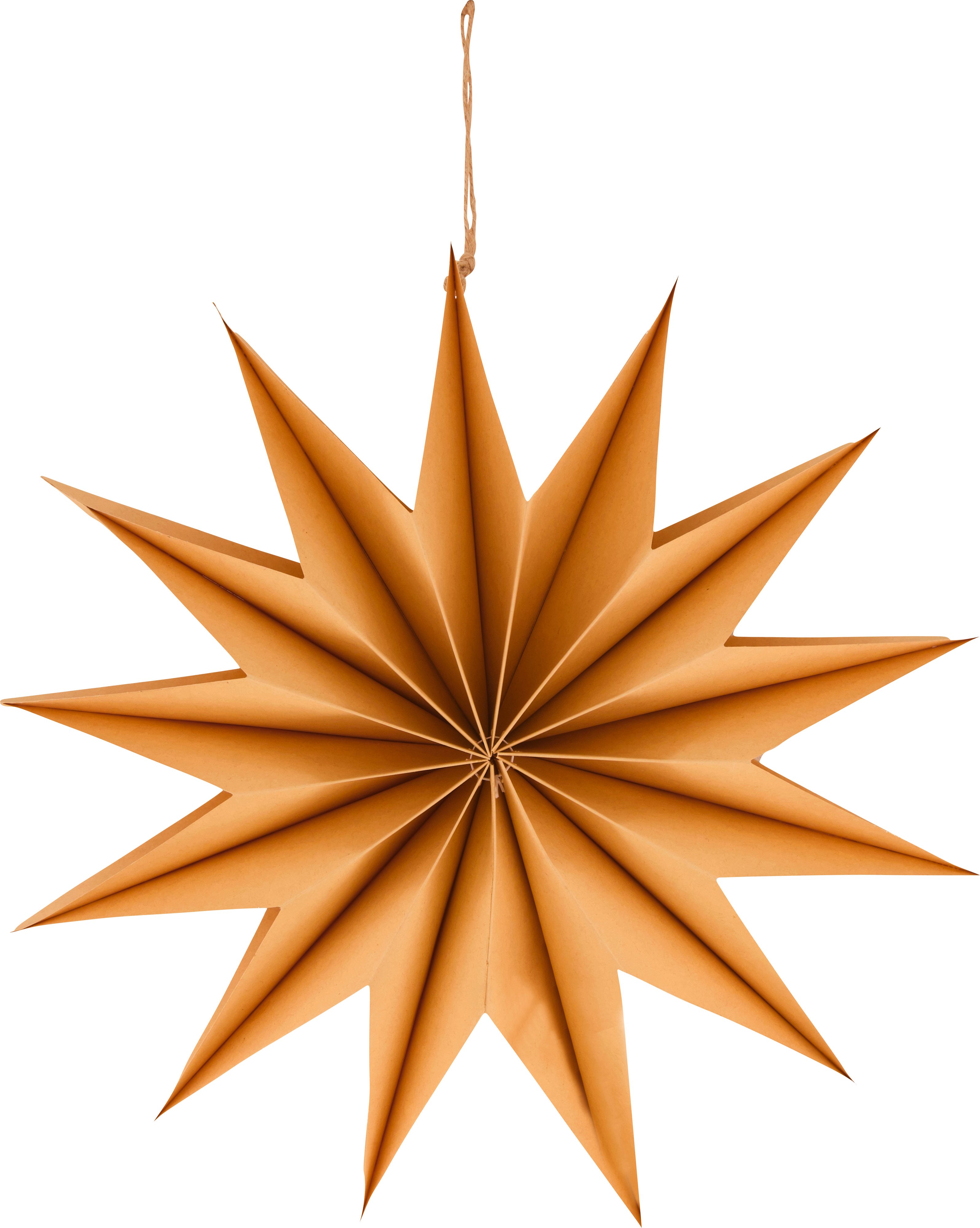 Dijk Aufhänger Stern natur Ø 30,5 x 8 cm