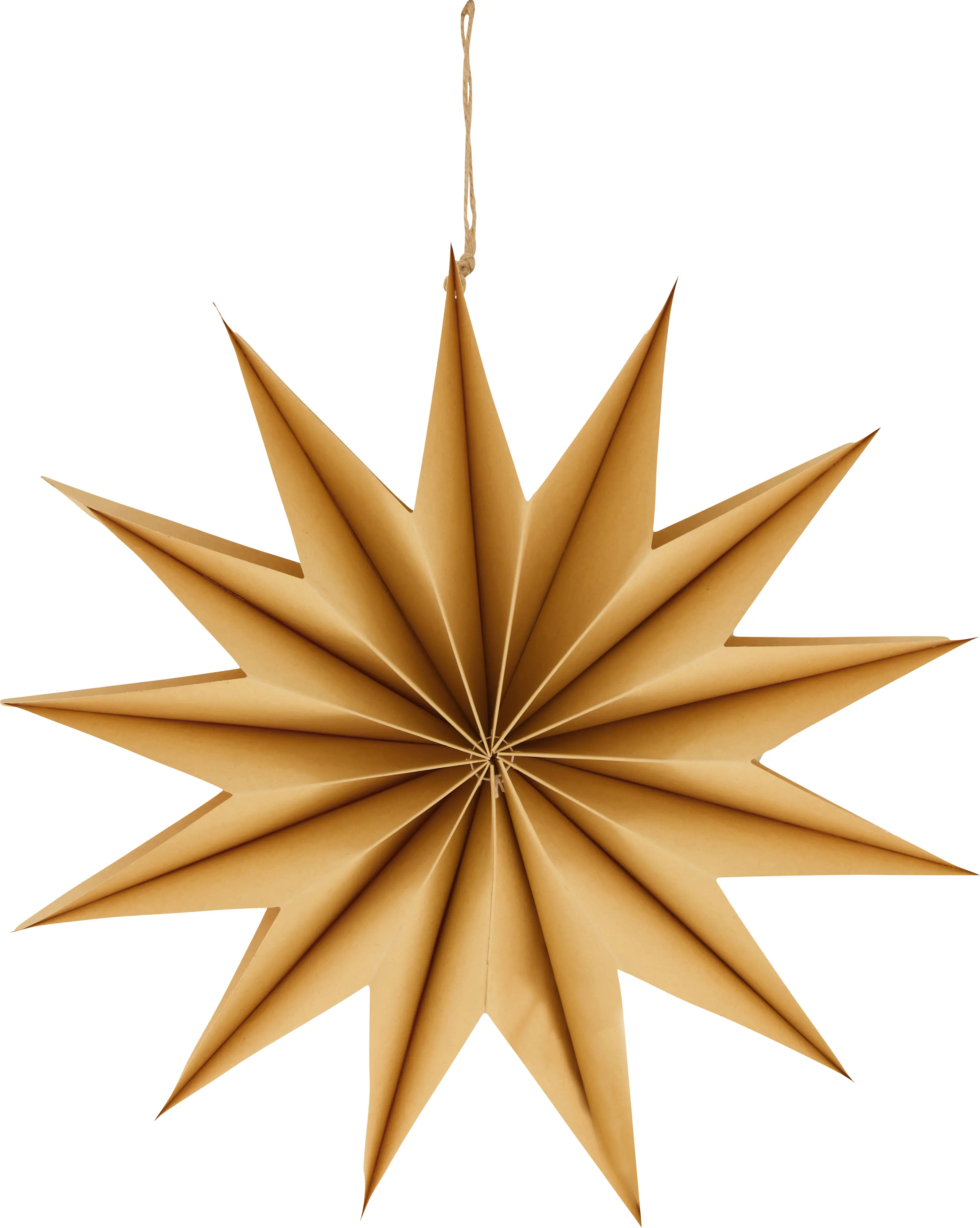 Dijk Aufhänger Stern natur Ø 30,5 x 8 cm