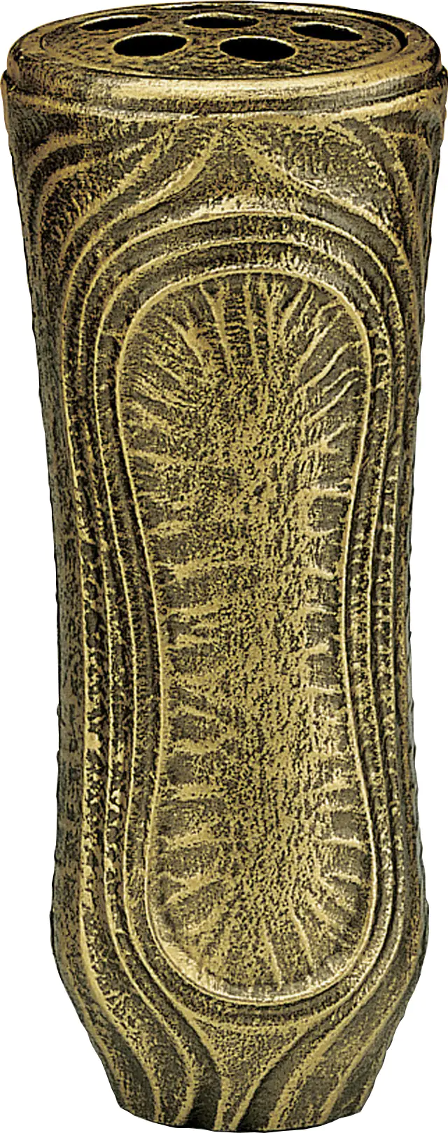 Grabvase 26 cm bronze Guss