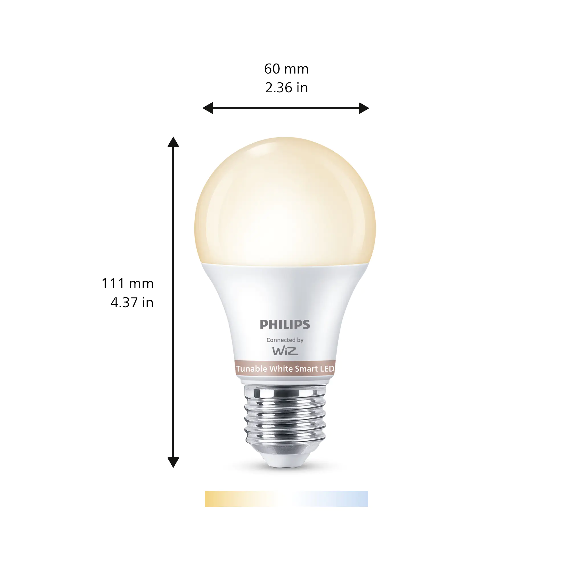 Philips LED-Leuchtmittel Birnenform E27 4,7W RGB Philips LED-Leuchtmittel Birnenform E27 4,7W RGB