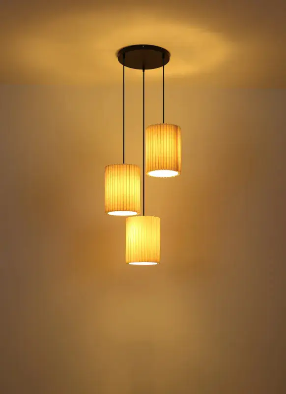 Globo Hängeleuchte Page 46 x 120 cm Ø x H schwarz matt