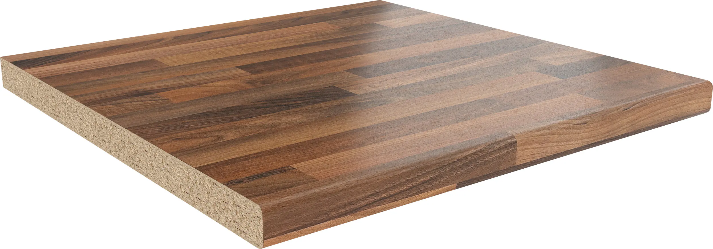 GetaElements Arbeitsplatte 410 x 60 cm, 39 mm Butcherblock Nussbaum