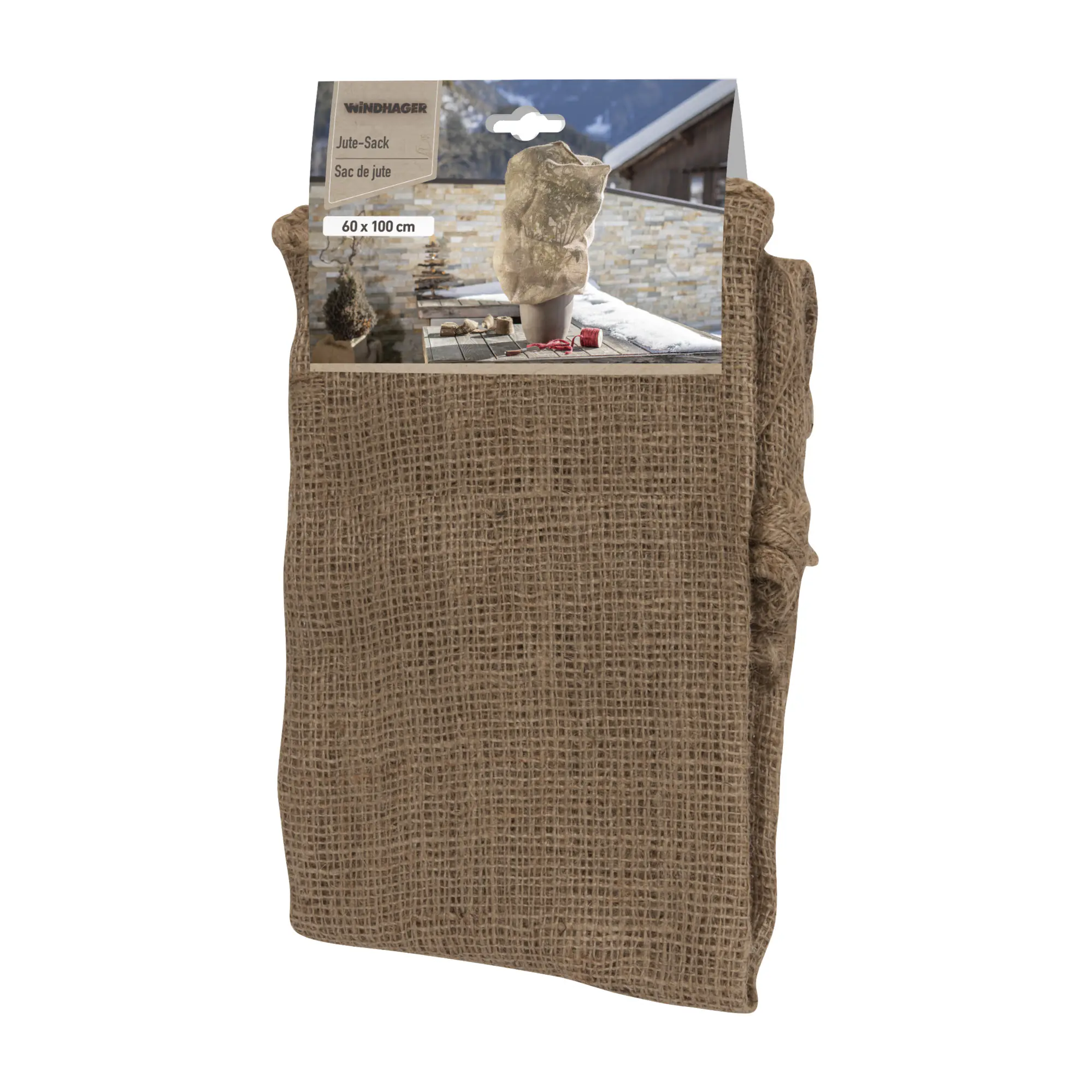 Windhager Jute-Sack 60 x 100 cm, natur