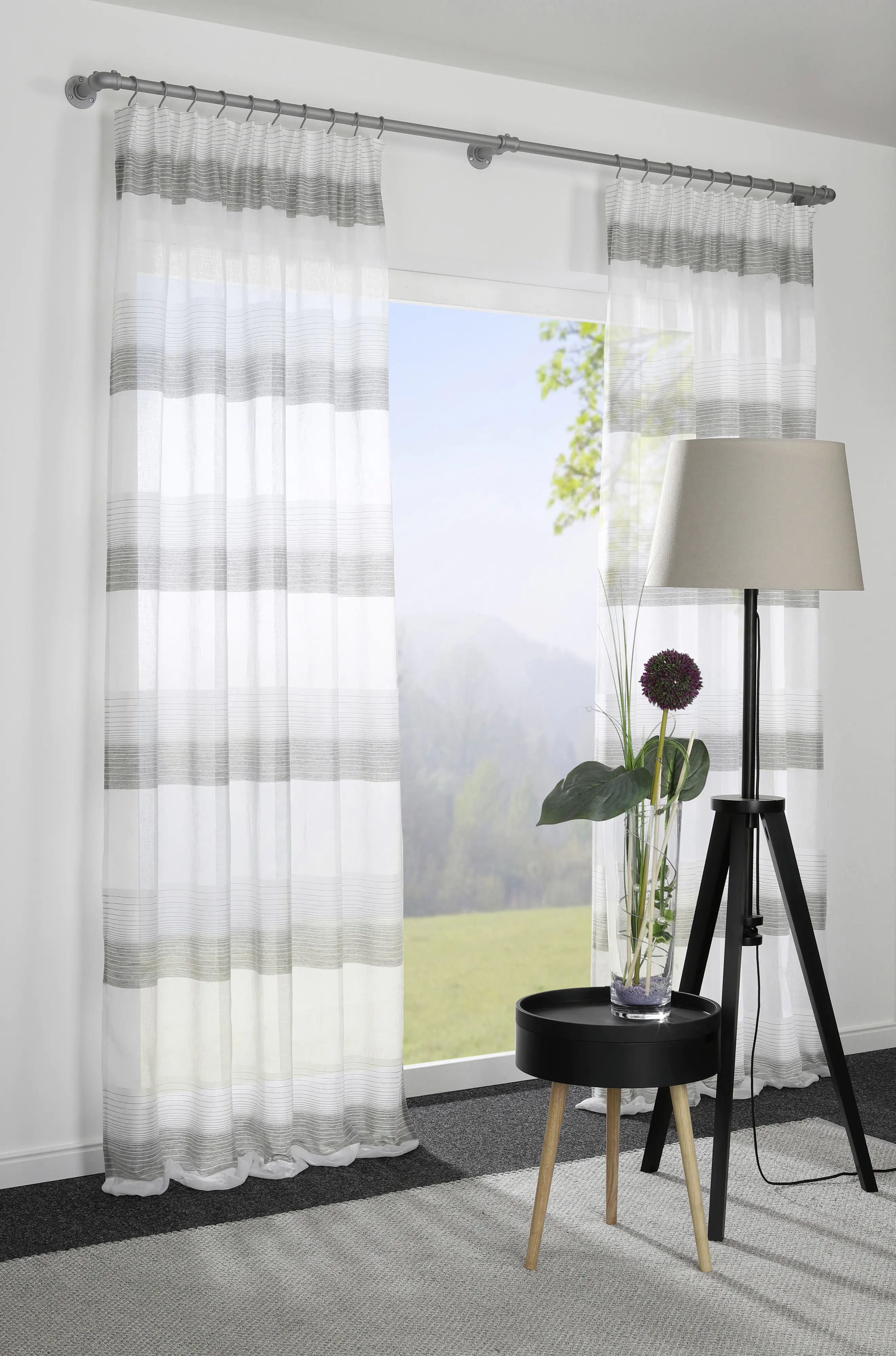 Gardinia S-Haken Industrial Home für Ø 25 mm silber