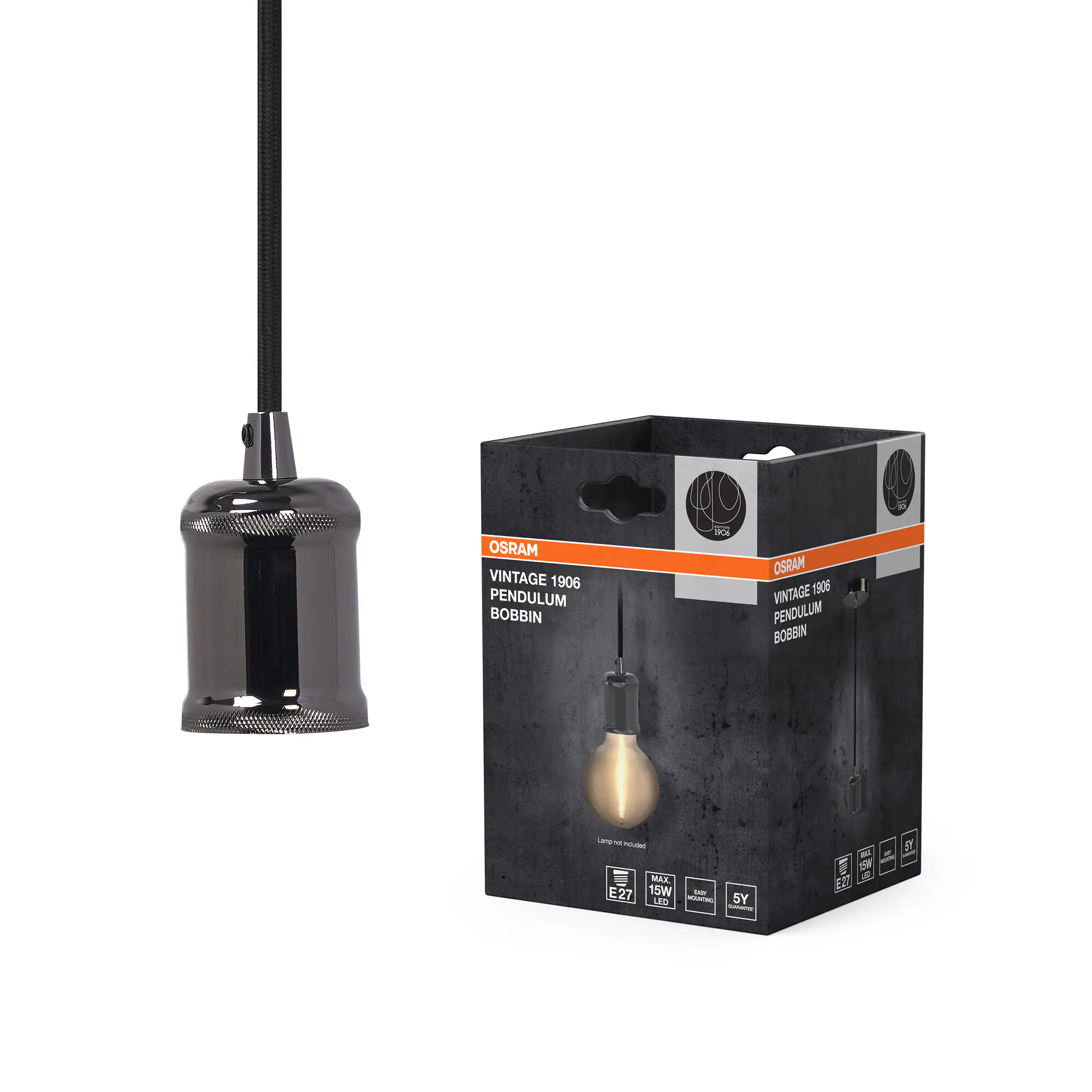 Osram Pendelleuchte 1906 Pendulum 163 cm grau Osram Pendelleuchte 1906 Pendulum 163 cm grau