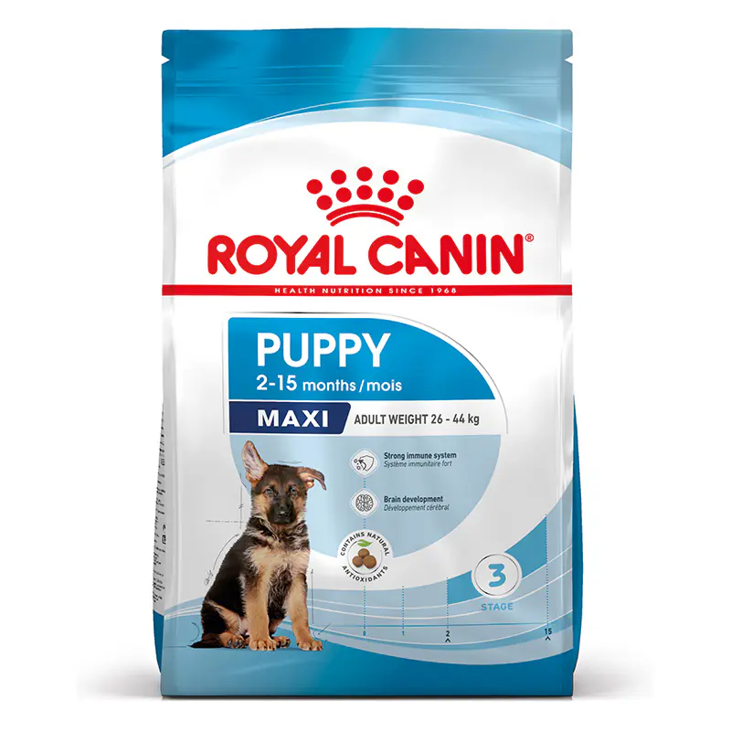 Royal Canin Hundetrockenfutter Maxi Puppy Junior 12 kg Geflügel Royal Canin Hundetrockenfutter Maxi Puppy Junior 12 kg Geflügel