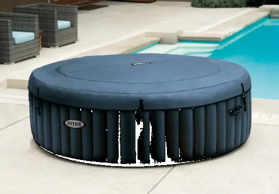 Intex PureSpa Whirlpool Bubble Massage Set 216 x 71 cm ,blau