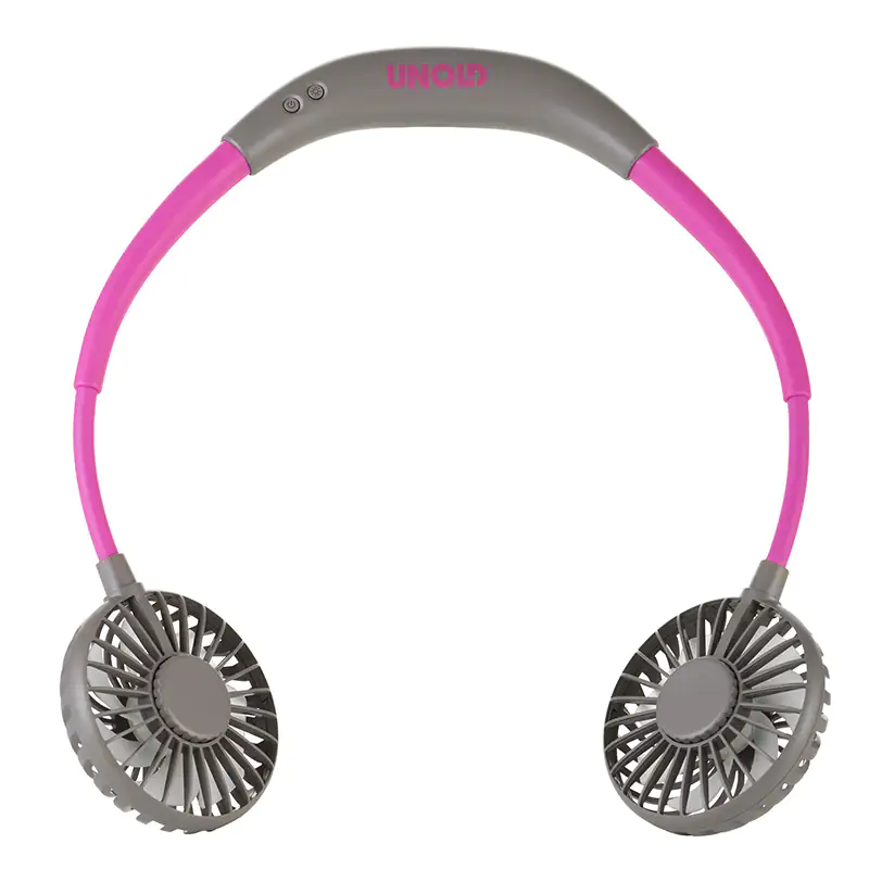 Unold Nackenventilator Breezy grau violett