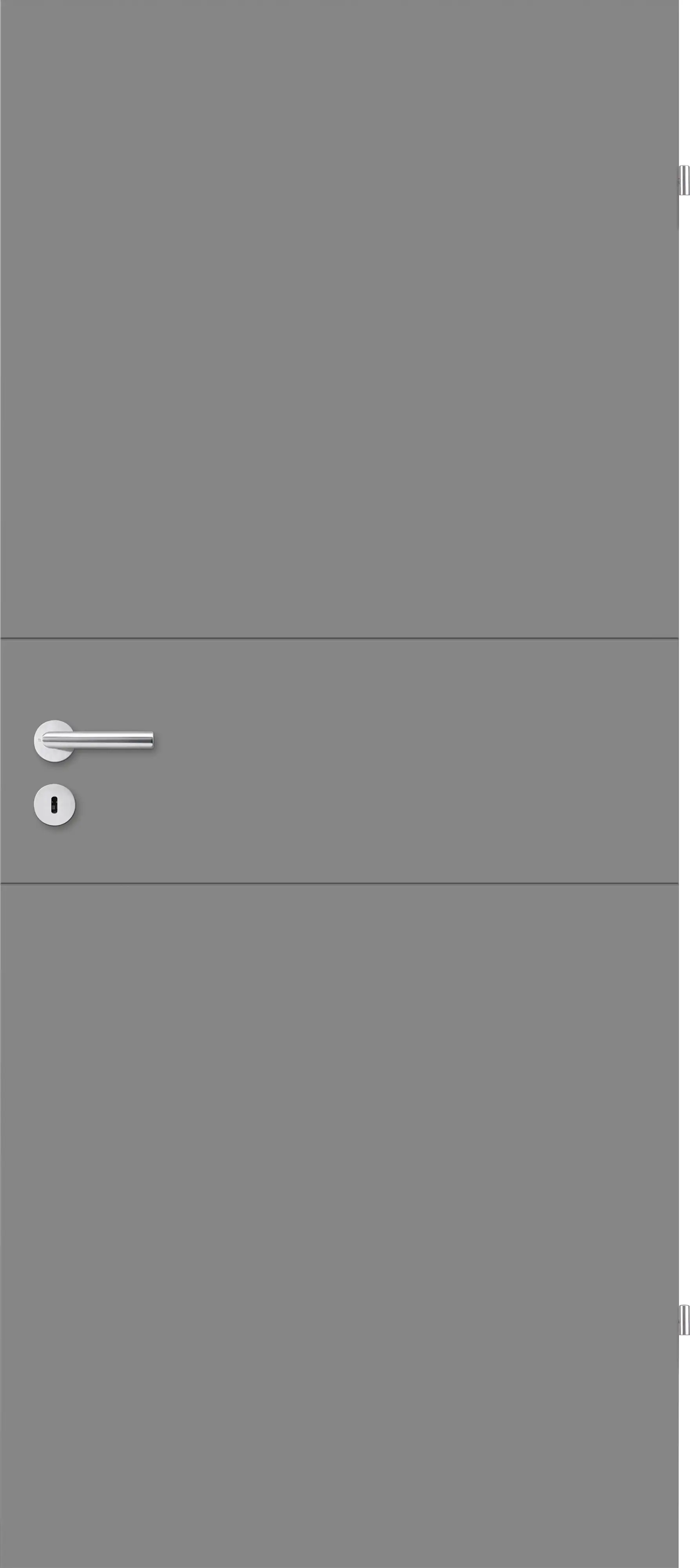 Borne Türblatt Turida 11 Lack edelgrau Röhrenspan