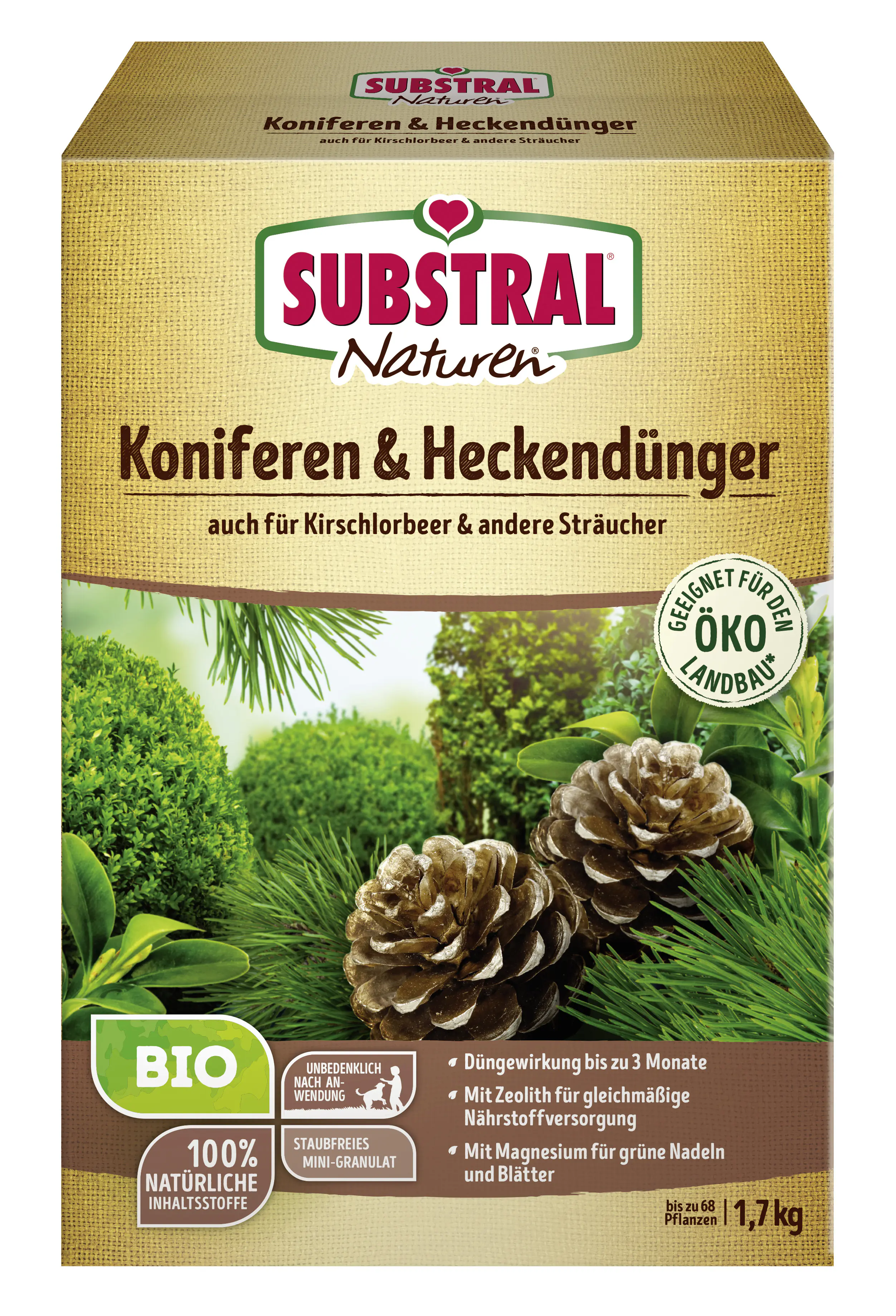 Naturen Bio Koniferen- & Heckendünger 1,7 kg