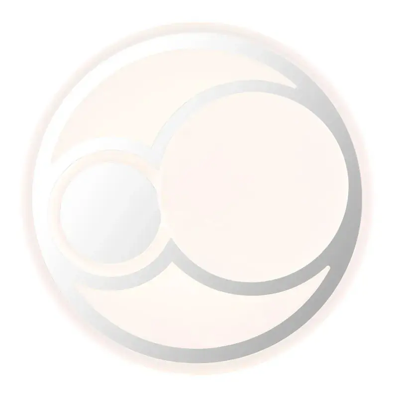 Globo Deckenleuchte Ruiz Ø 38 x 7,5 cm weiß matt warmweiß-kaltweiß