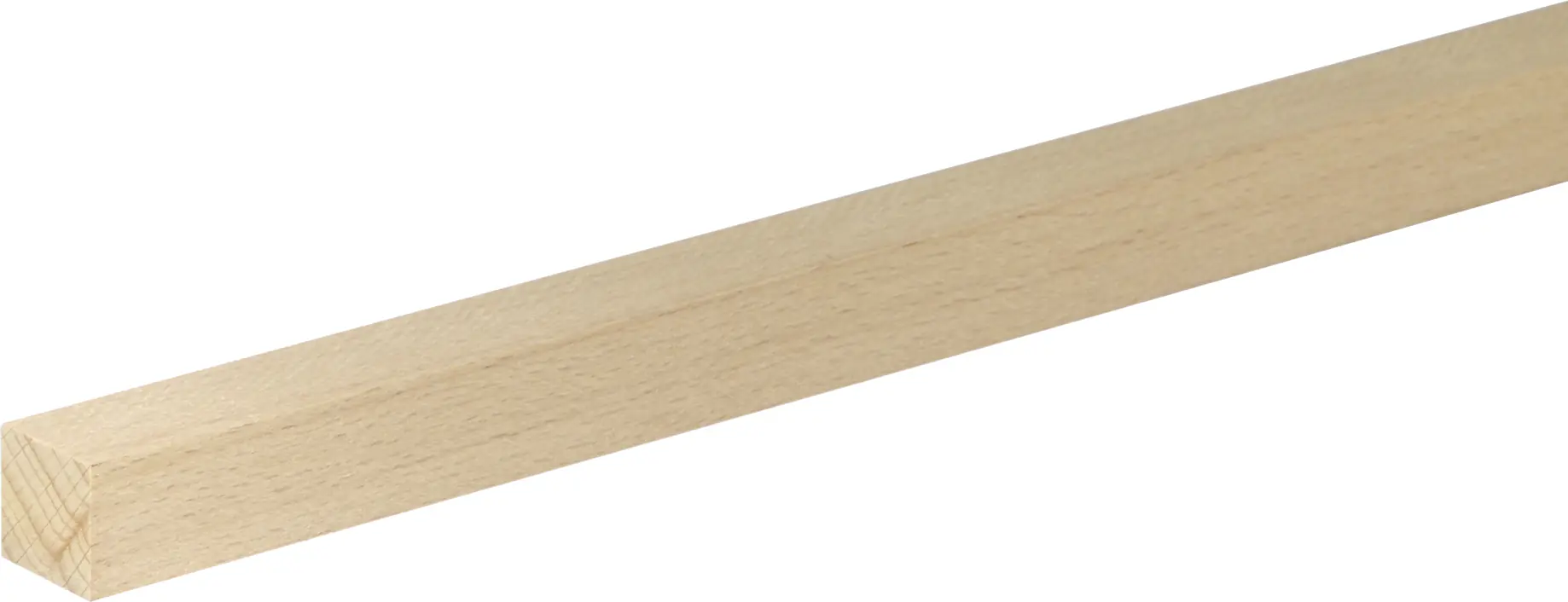 FN Neuhofer Flachleiste 95 cm 20 x 20 mm Buche