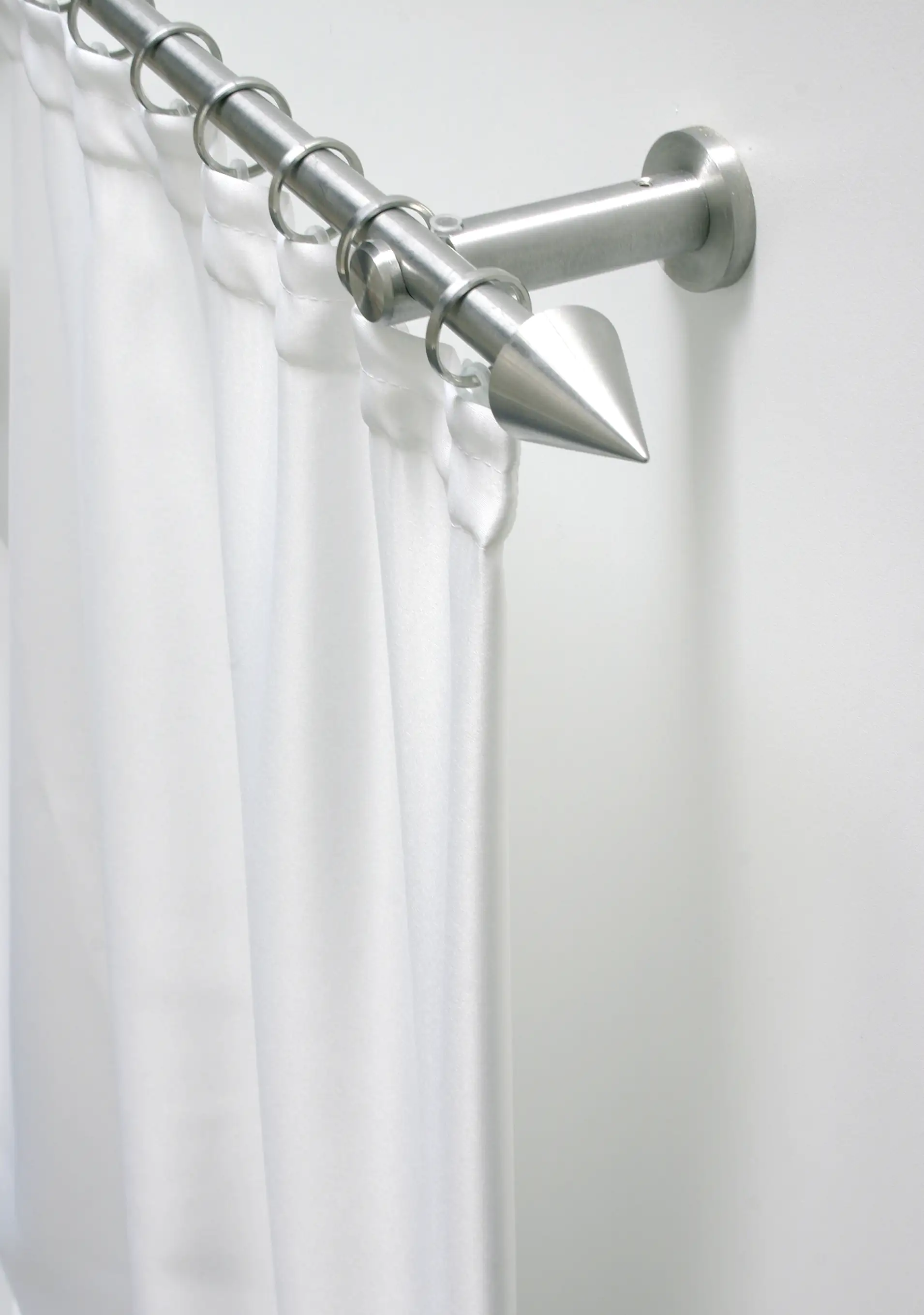 Gardinia Ringe zu Stilprogramm New York, Ø 12 mm, edelstahl, 8-er Pack