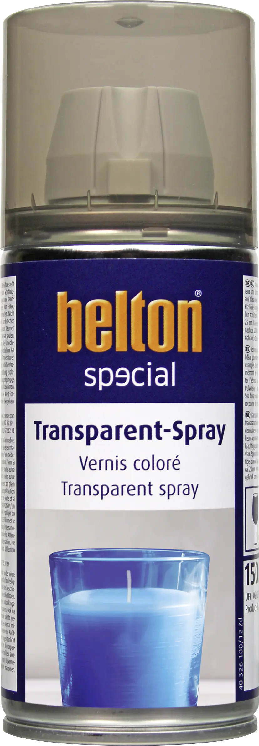 Belton special Transparent Spray 150 ml schwarz