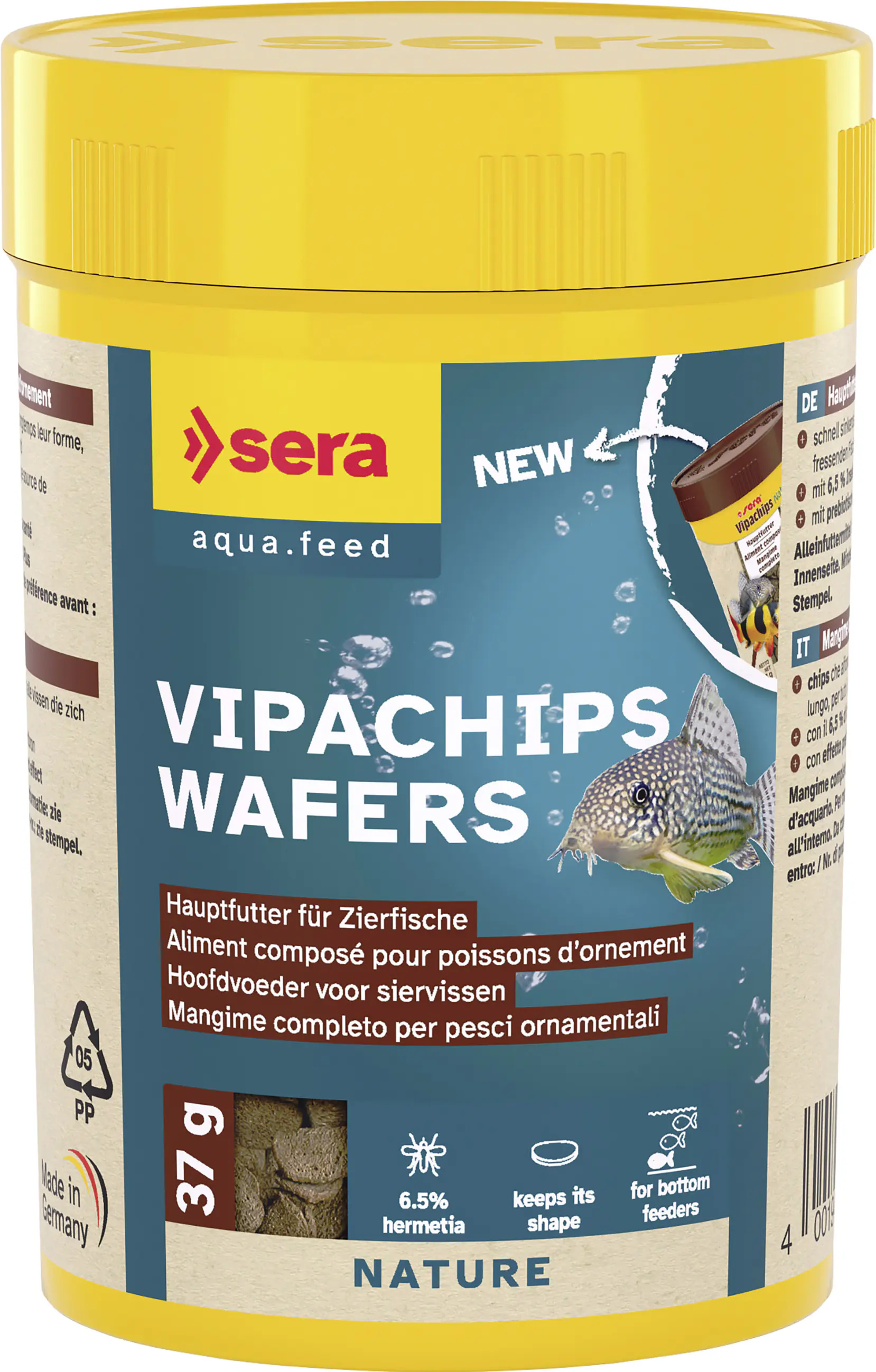 Sera Fischfutter Vipachips Wafers 100 ml