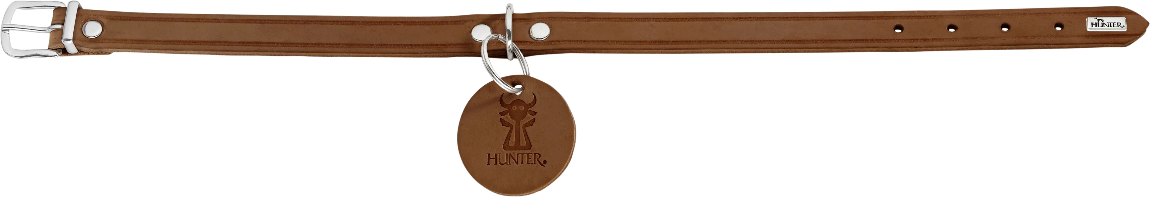4016739660596_1808314 Hundehalsband Aalborg 60 cm , cognac