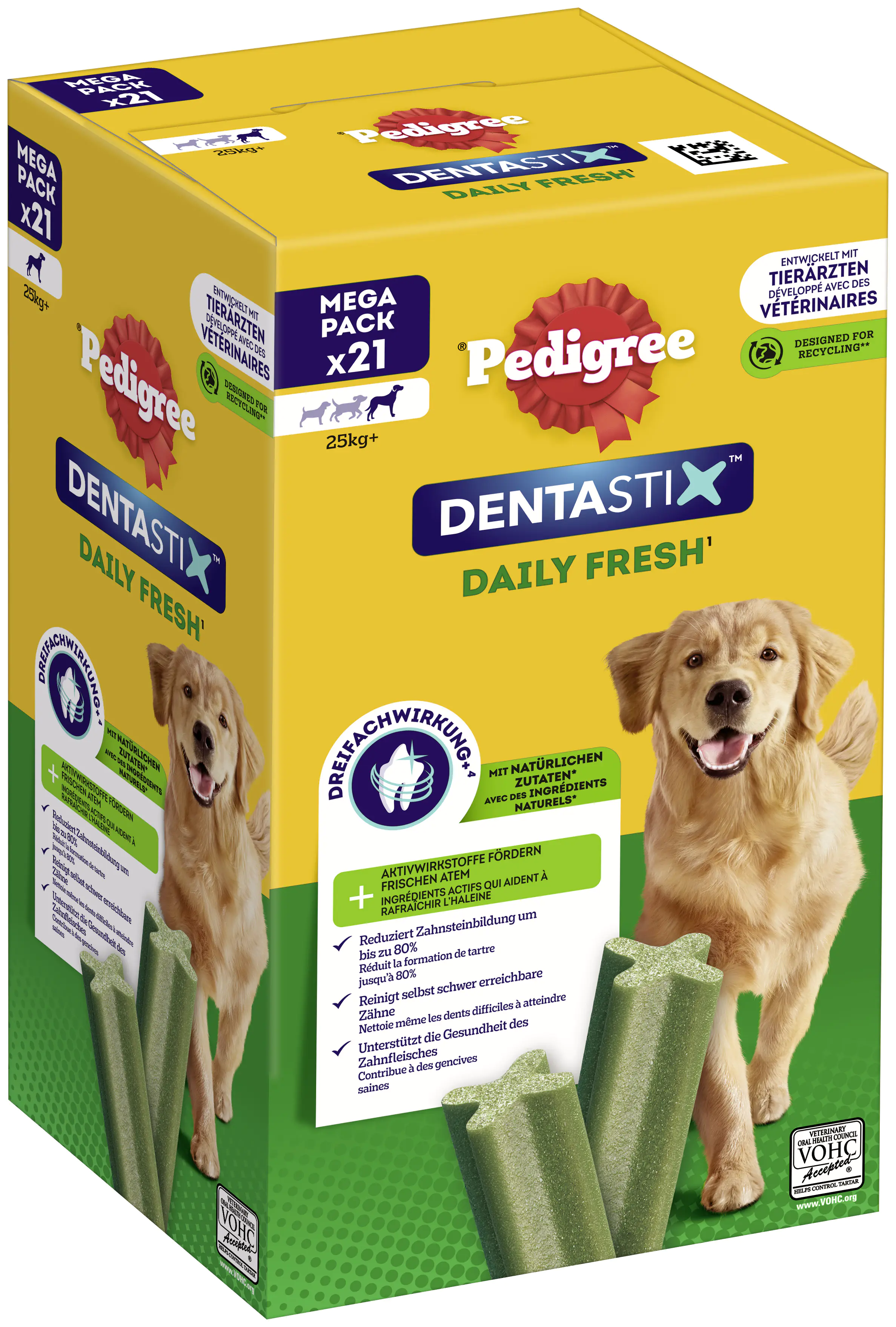 Pedigree Dentastix Adult Daily Fresh Hundesnack 21 Stück