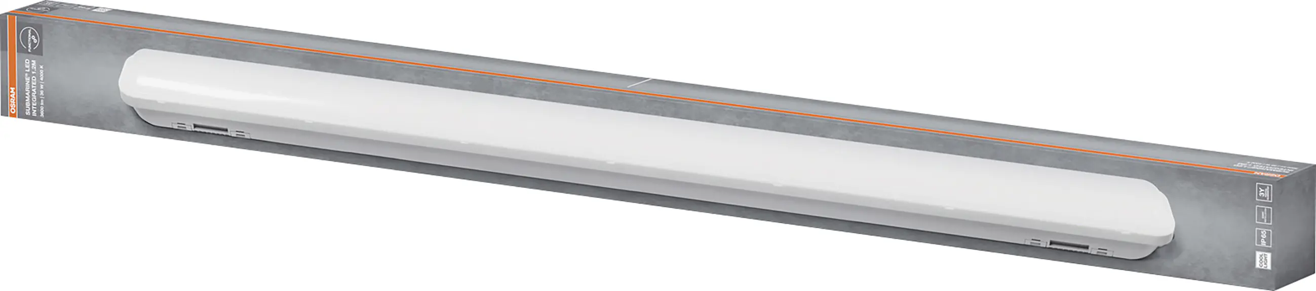 Osram LED Feuchtraumleuchte Submarine Integrated 118 cm grau 36 W