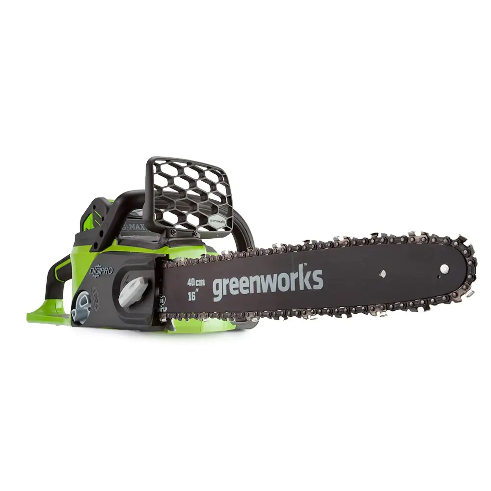 Greenworks Akku-Kettensäge 40 V ohne Akku und Ladegerät 40 cm Schwertlänge