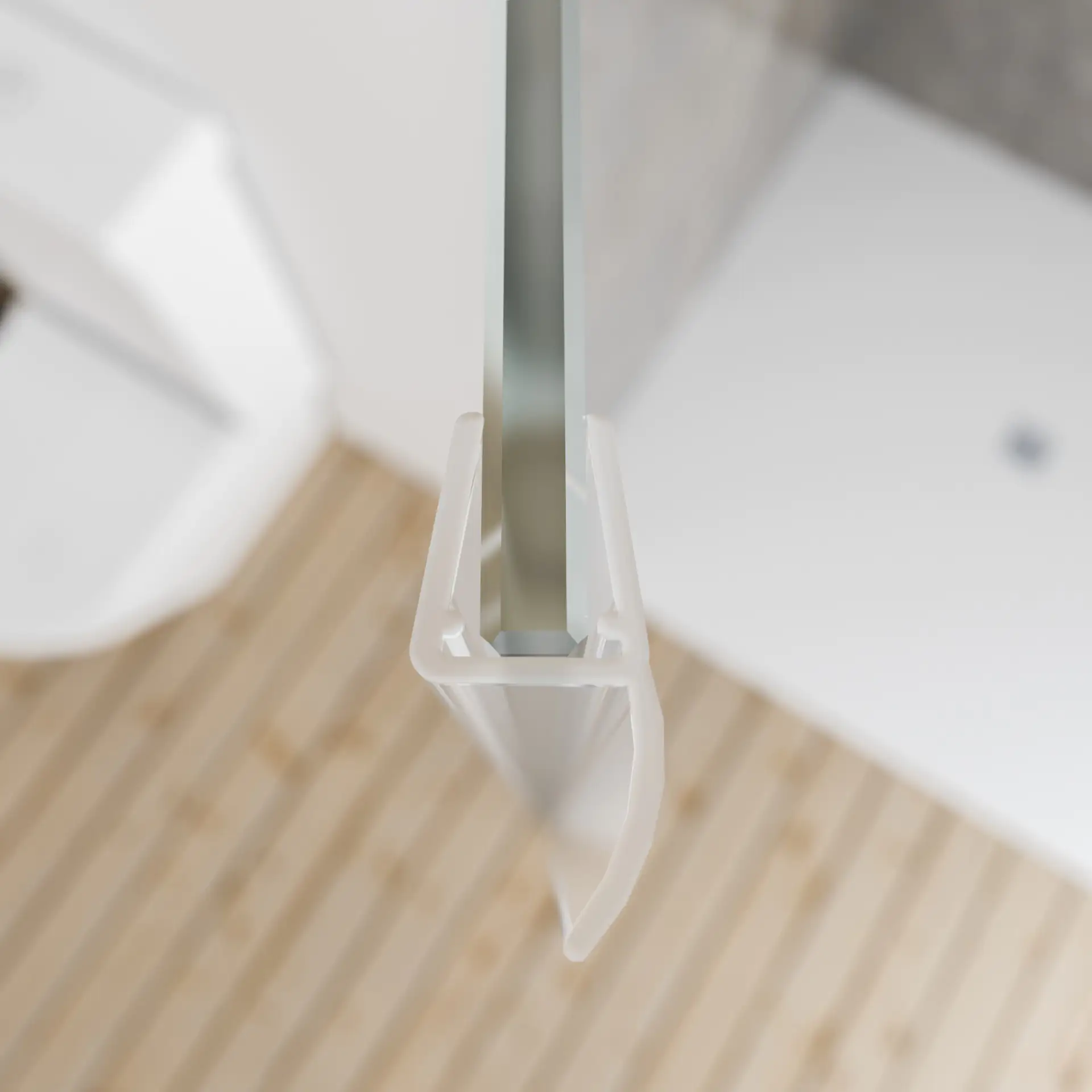 Schulte Duschdichtung Glasstärke: 5+6+8 mm Länge: 200 cm