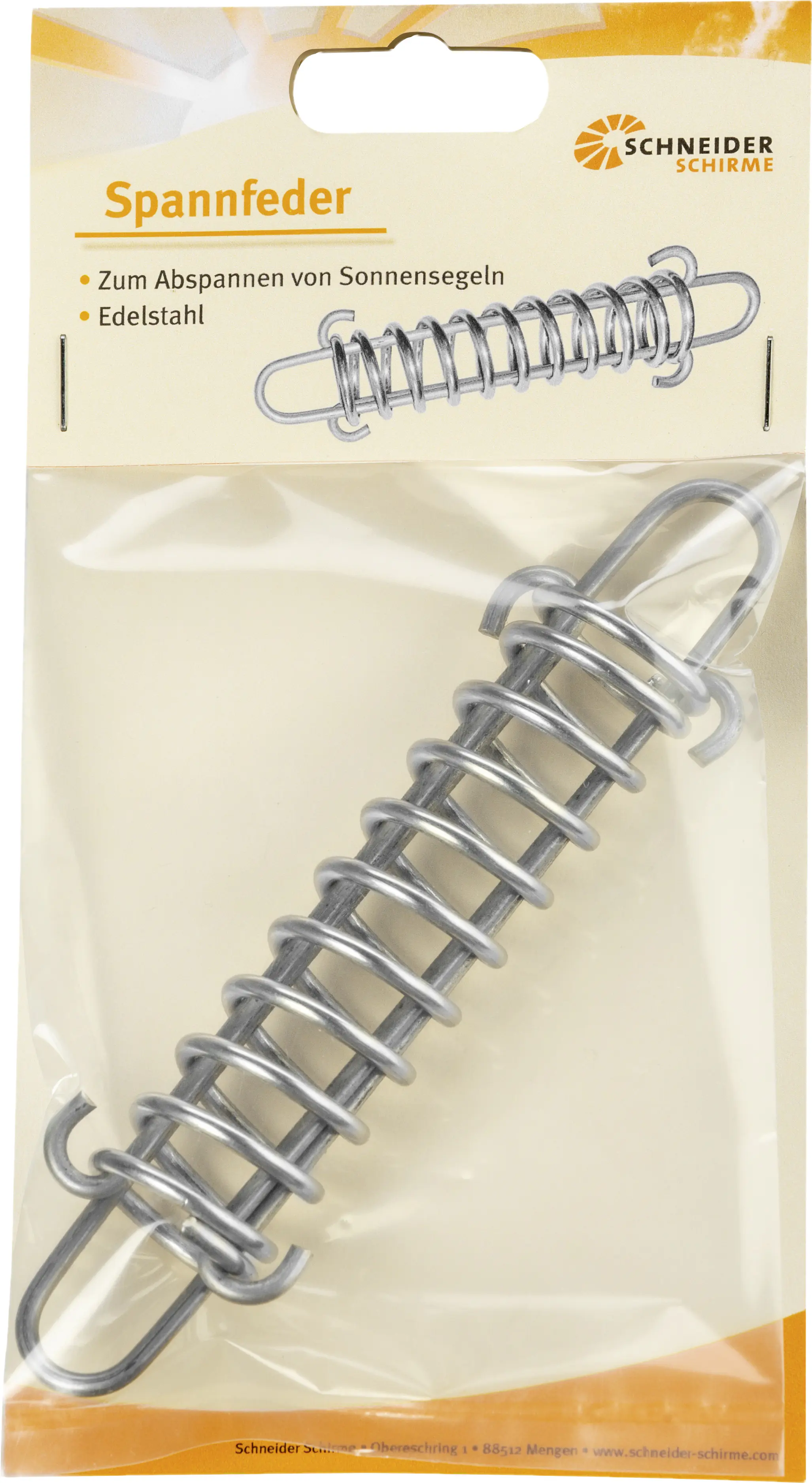 Schneider Spannfeder für Sonnensegel
