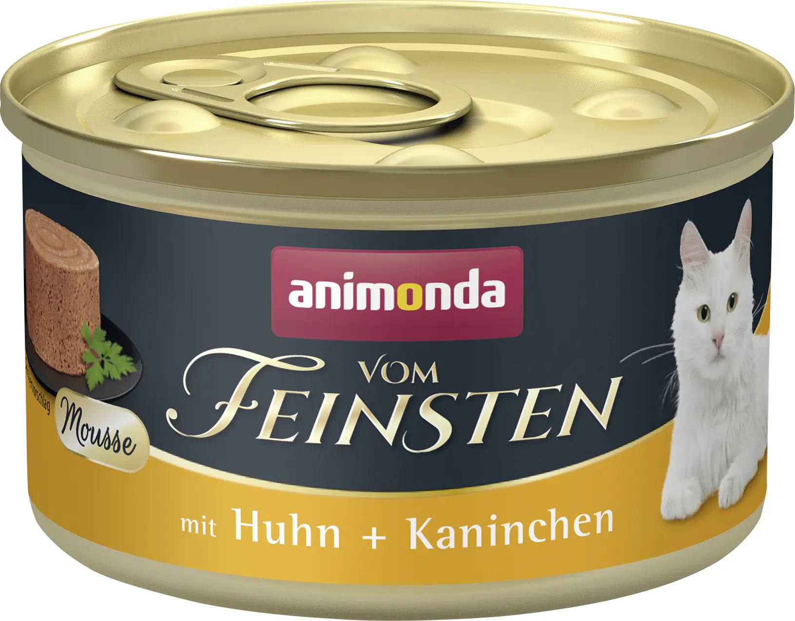 Animonda vom Feinsten Katzenfutter Huhn und Kaninchen Mousse 85 g
