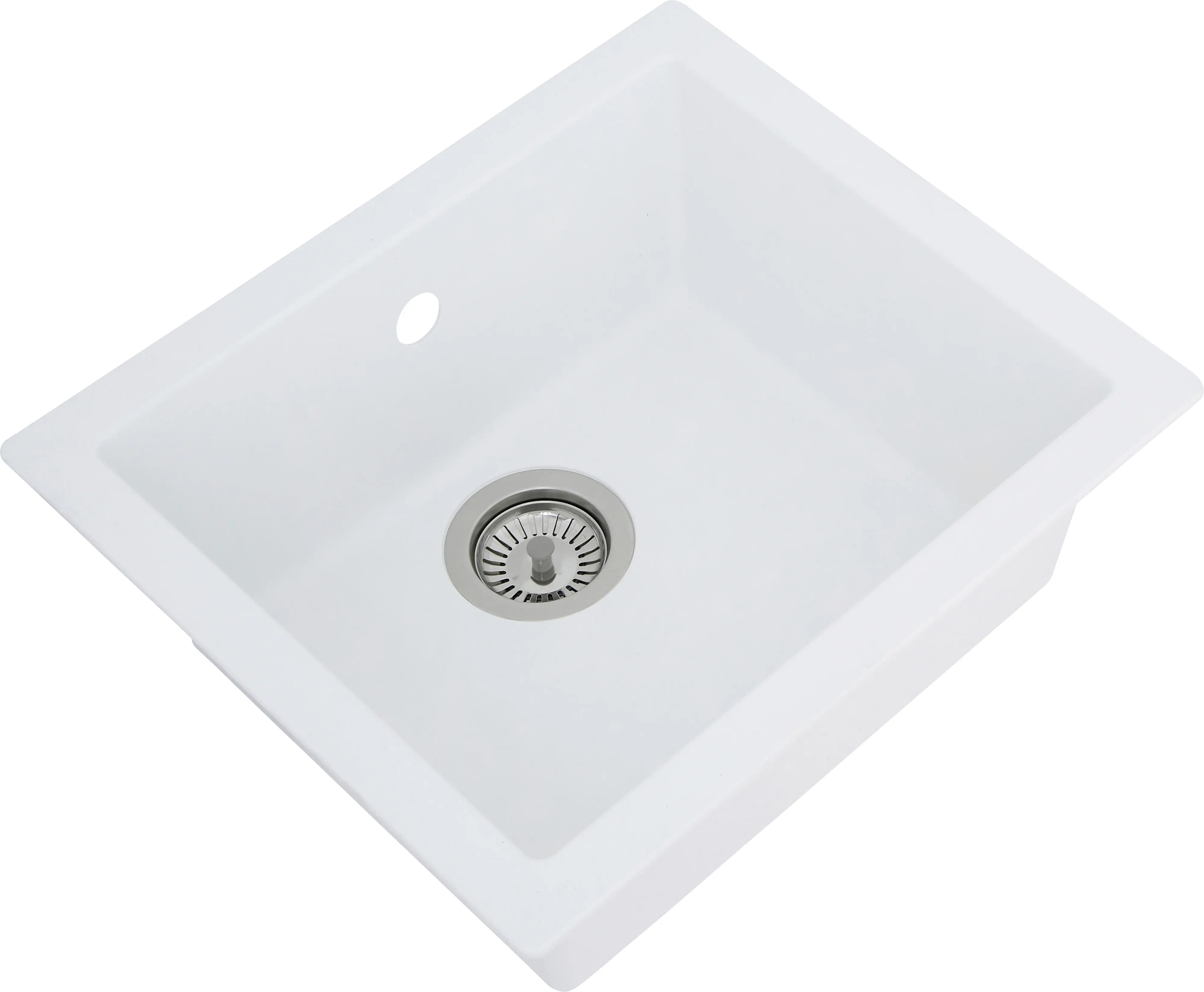 respekta Mineralite Einbauspüle 1 Becken Ohio 50 x 44 cm 50 x 44 cm
