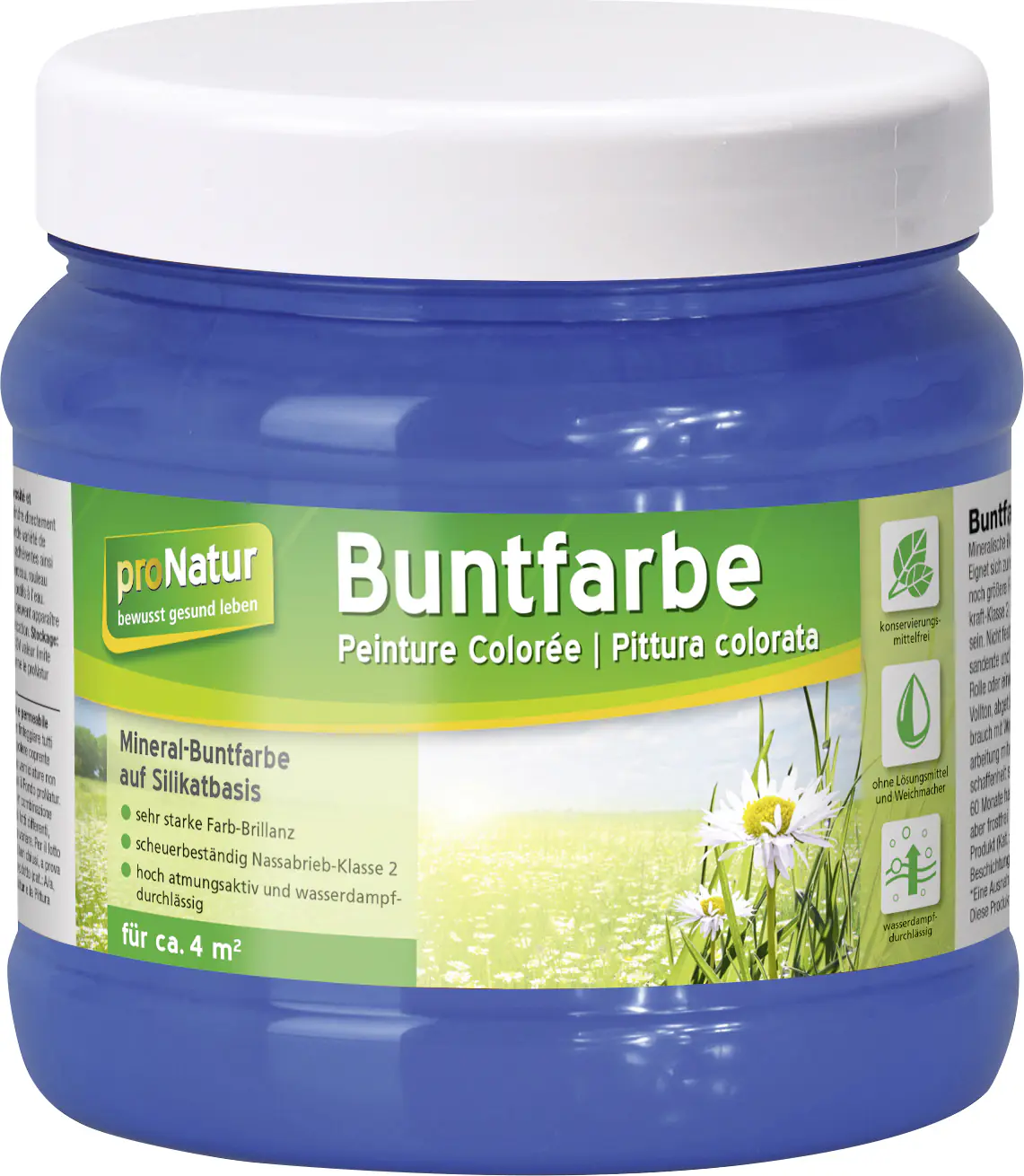 proNatur Buntfarbe 750 ml stille See