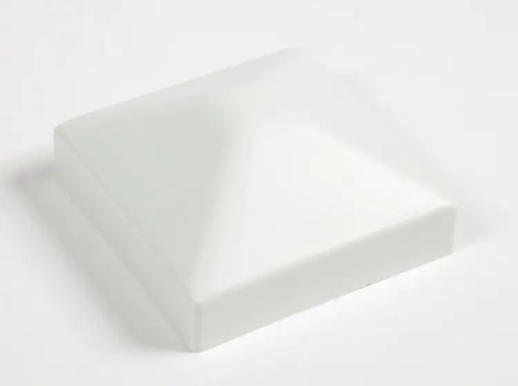 Pfosten Kappe 70 x 70 mm weiß Pfosten Kappe 70 x 70 mm weiß