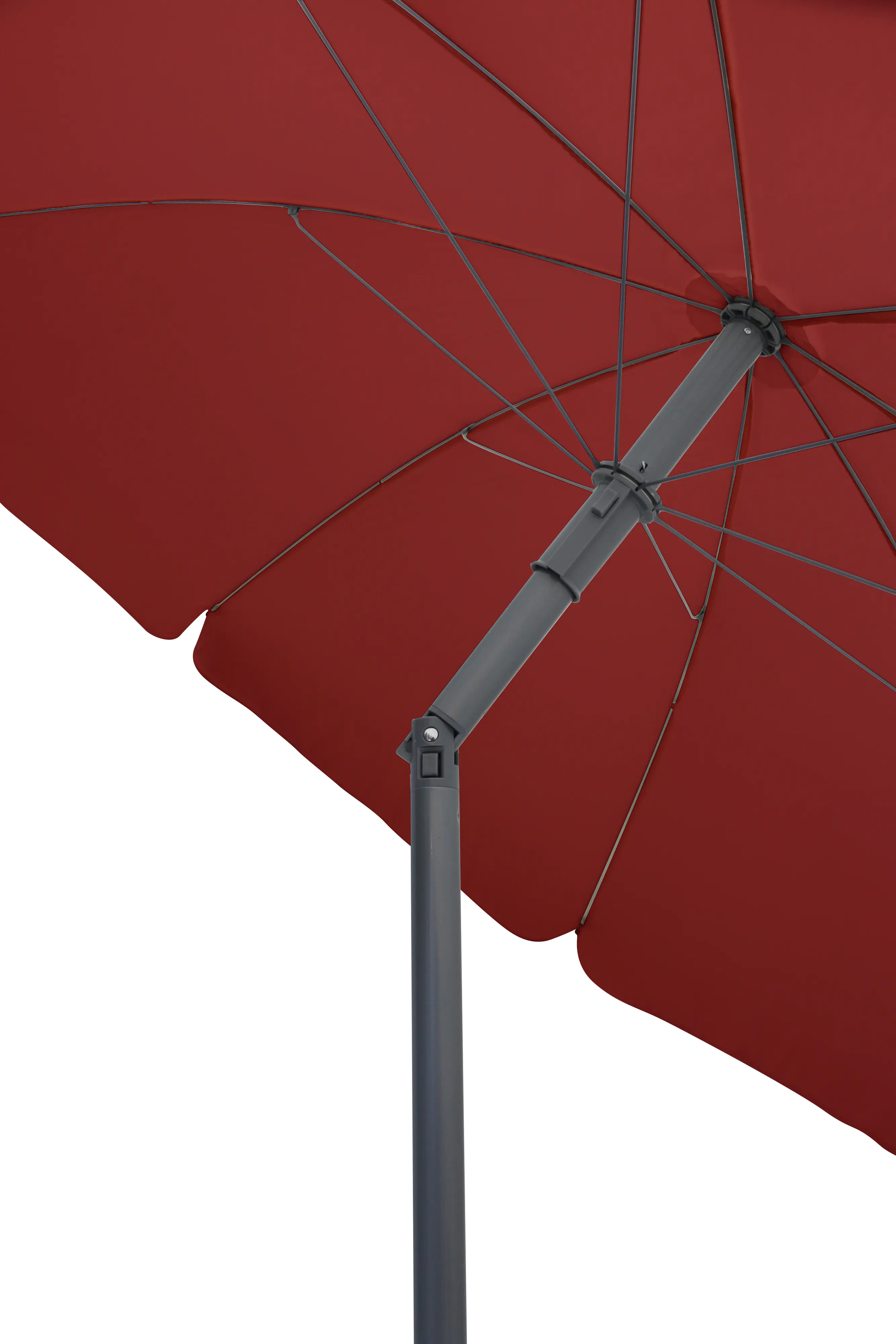 TrendLine Sonnenschirm dunkelrot Ø 180 cm 