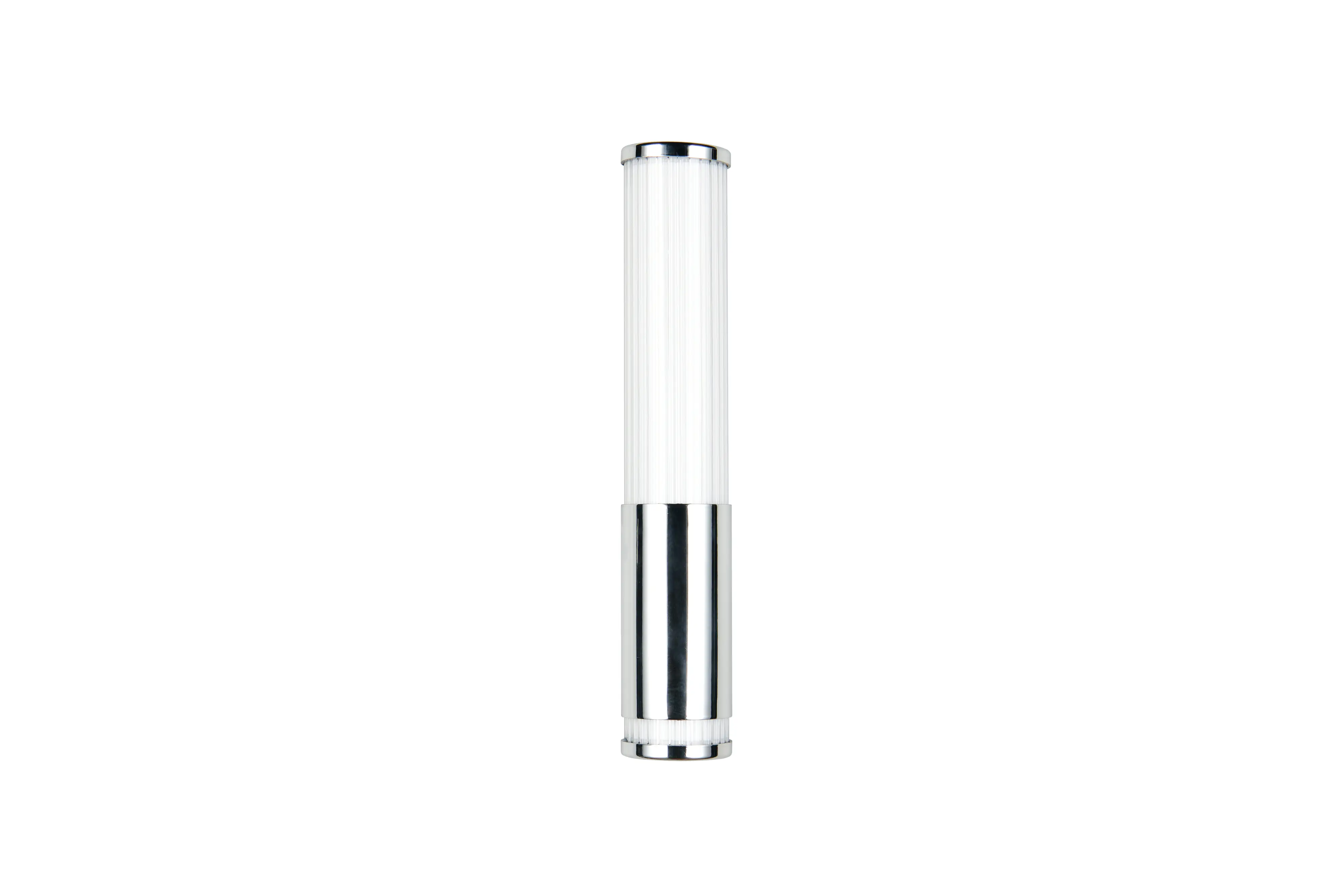 Trio LED-Wandleuchte Stefano chrom mit Steckdose CCT