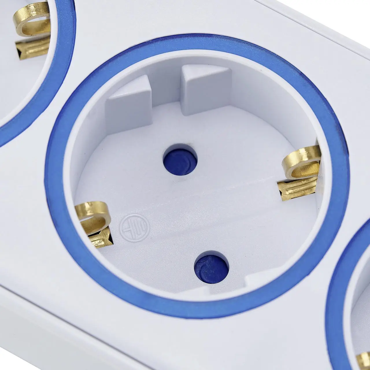 Blaupunkt Steckdosenleiste 4-fach 2m mit Touch-Schalter, weiß