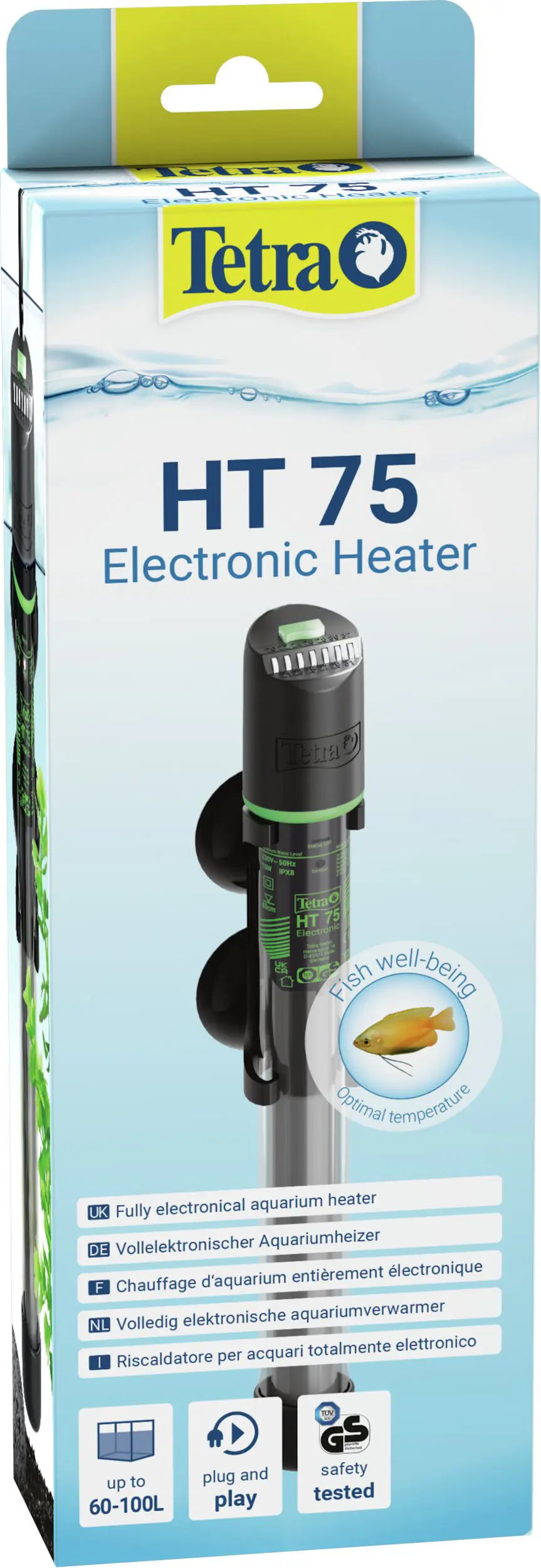 Tetra Aquariumheizung HT Heater 75 Electronic