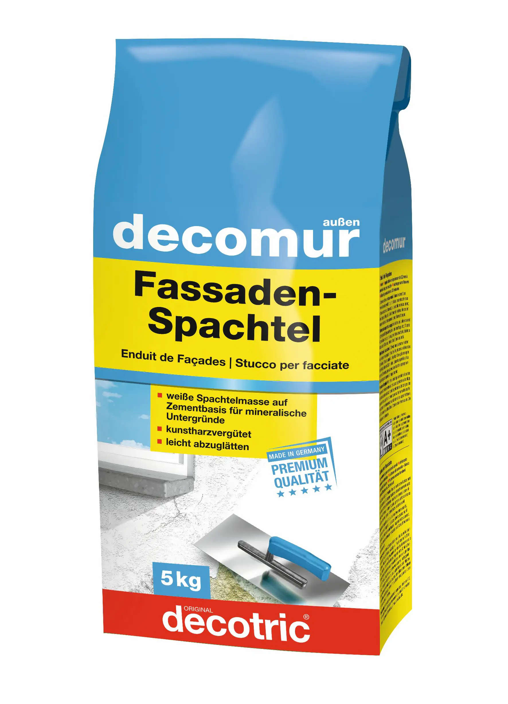 Decotric Decomur Fassadenspachtel Außen 5 kg