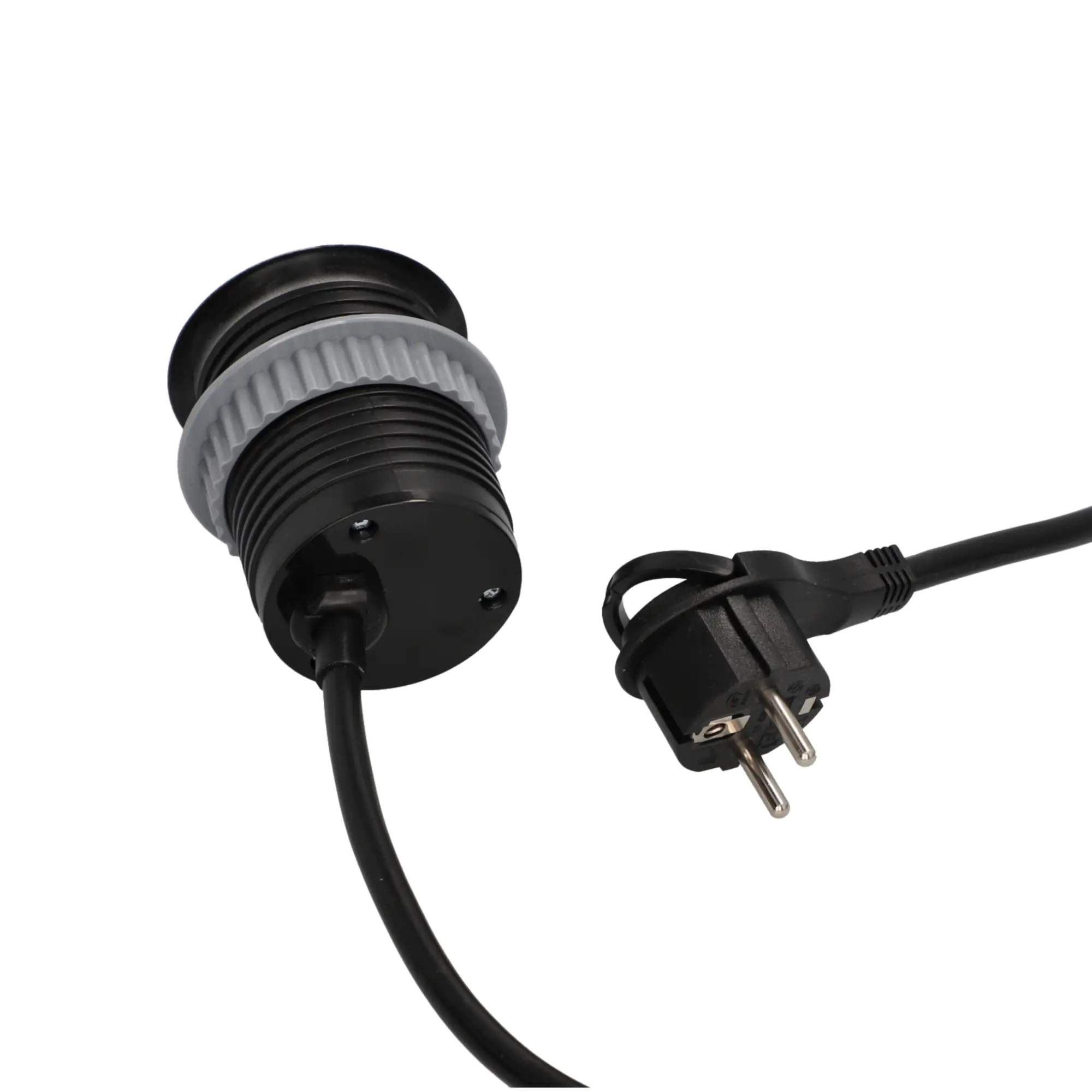 UniTEC Einbausteckdose Tischsteckdose mit USB C 1,5 m