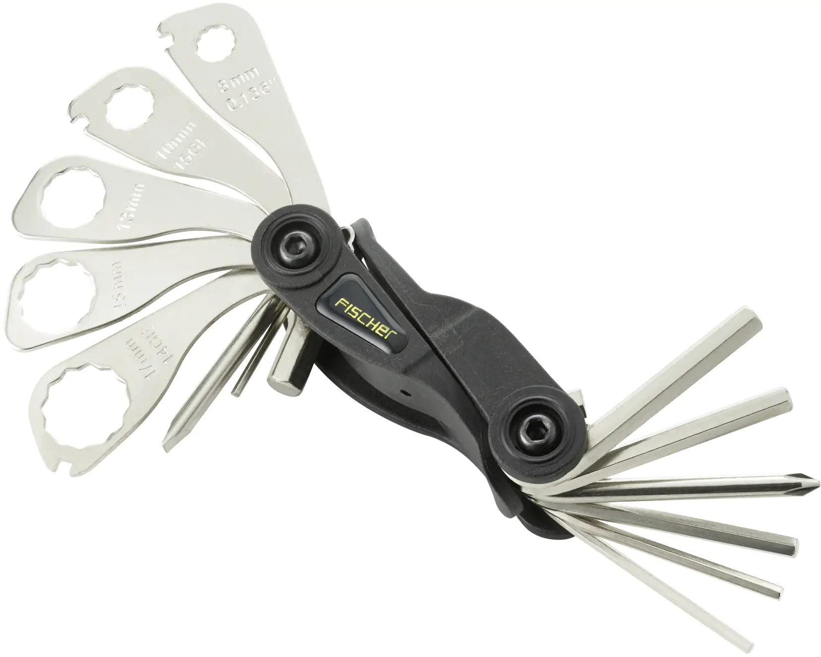 Fischer Werkzeug-Set E-Bikes mit verschiedenen Funktionen