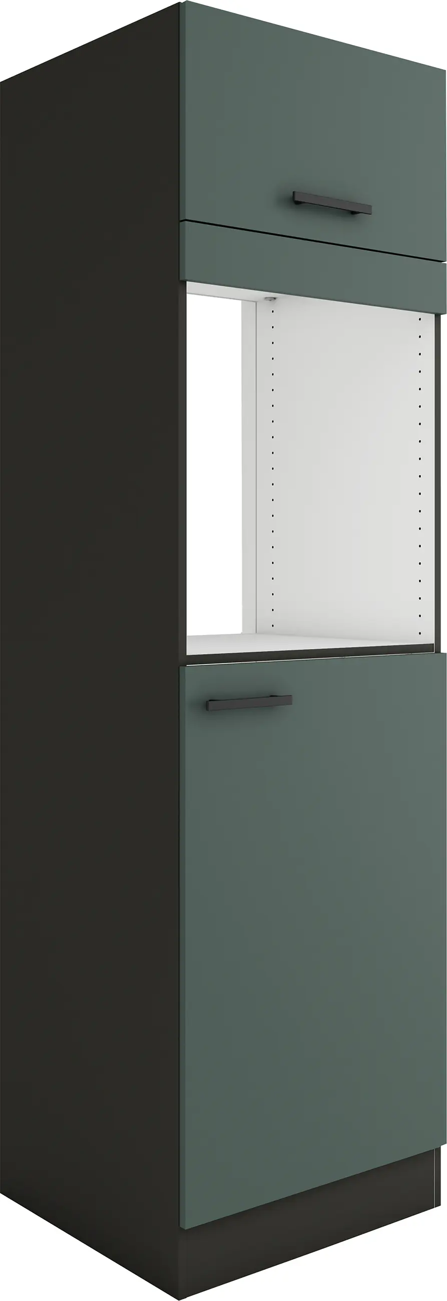 Optifit Hochschrank Verona 405 steingrün/anthrazit 60 cm 