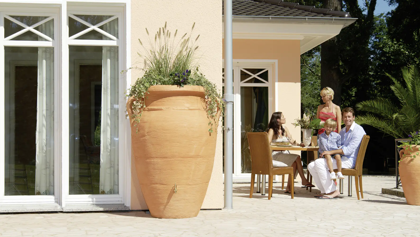 Garantia Antik Amphore Regentonne 600 l