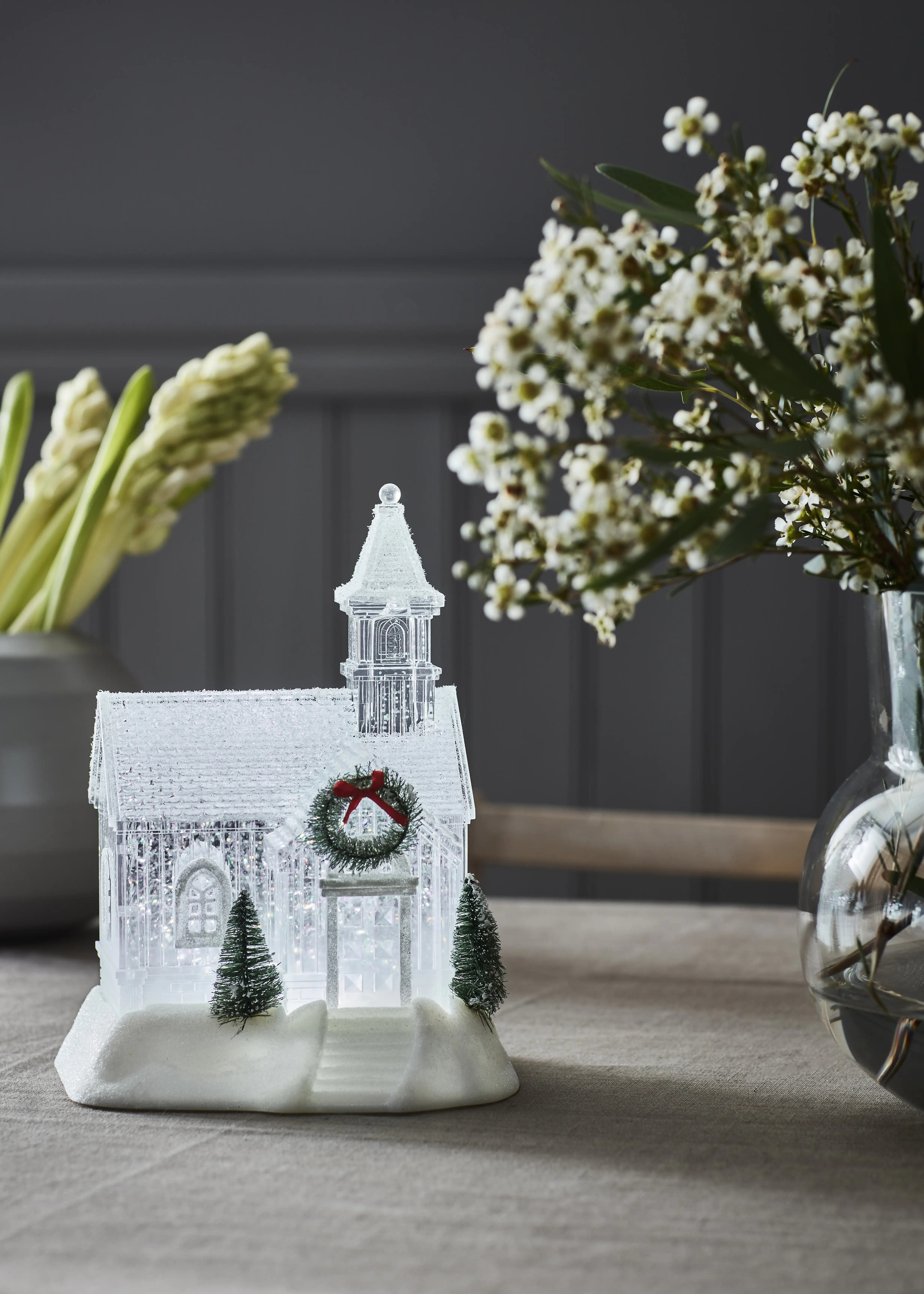 Markslöjd Wasserlaterne Capello klar, H 23 cm x T 14 cm x L 14 cm