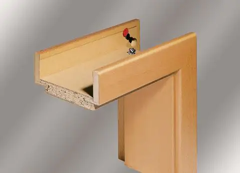 Borne Zarge Dekor Buche 73,5 cm DIN links