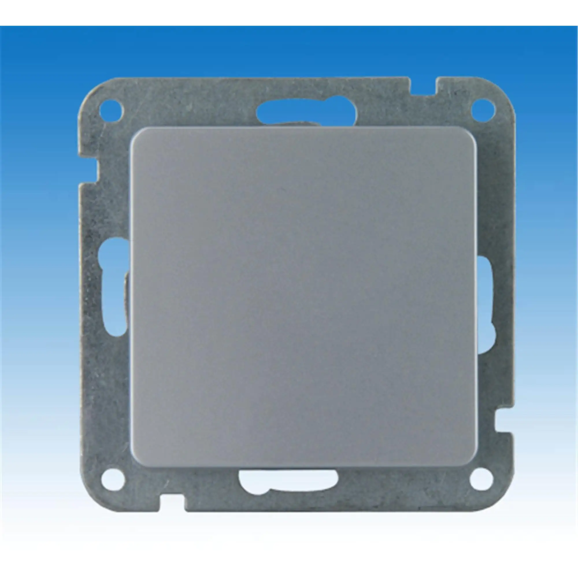 Unitec Kreuzschalter LeMans Serie 603 silber