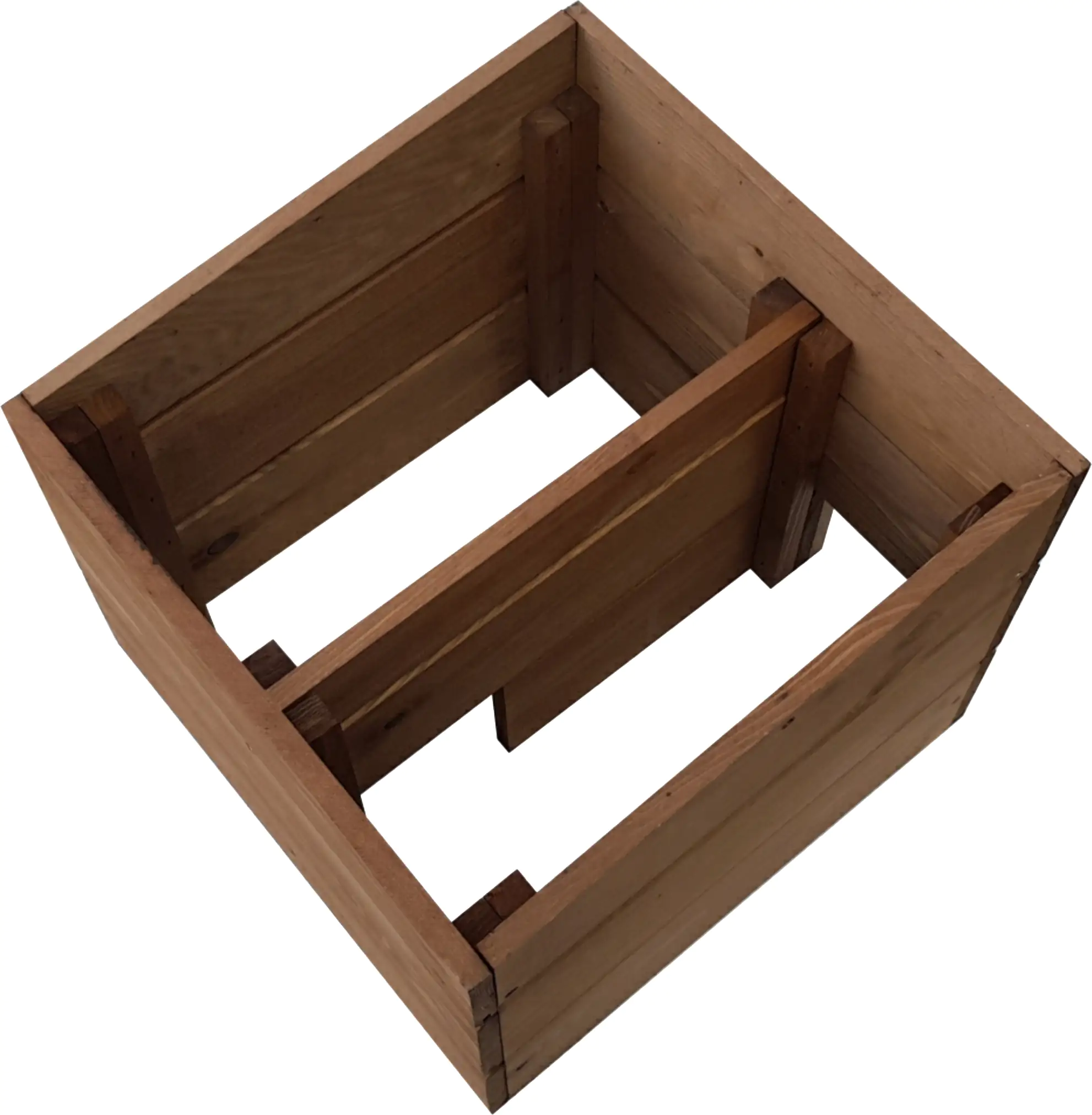 4251139108488_01 Igelhaus Kiefernholz 35 x 35 x 30,5/24,5 cm natur