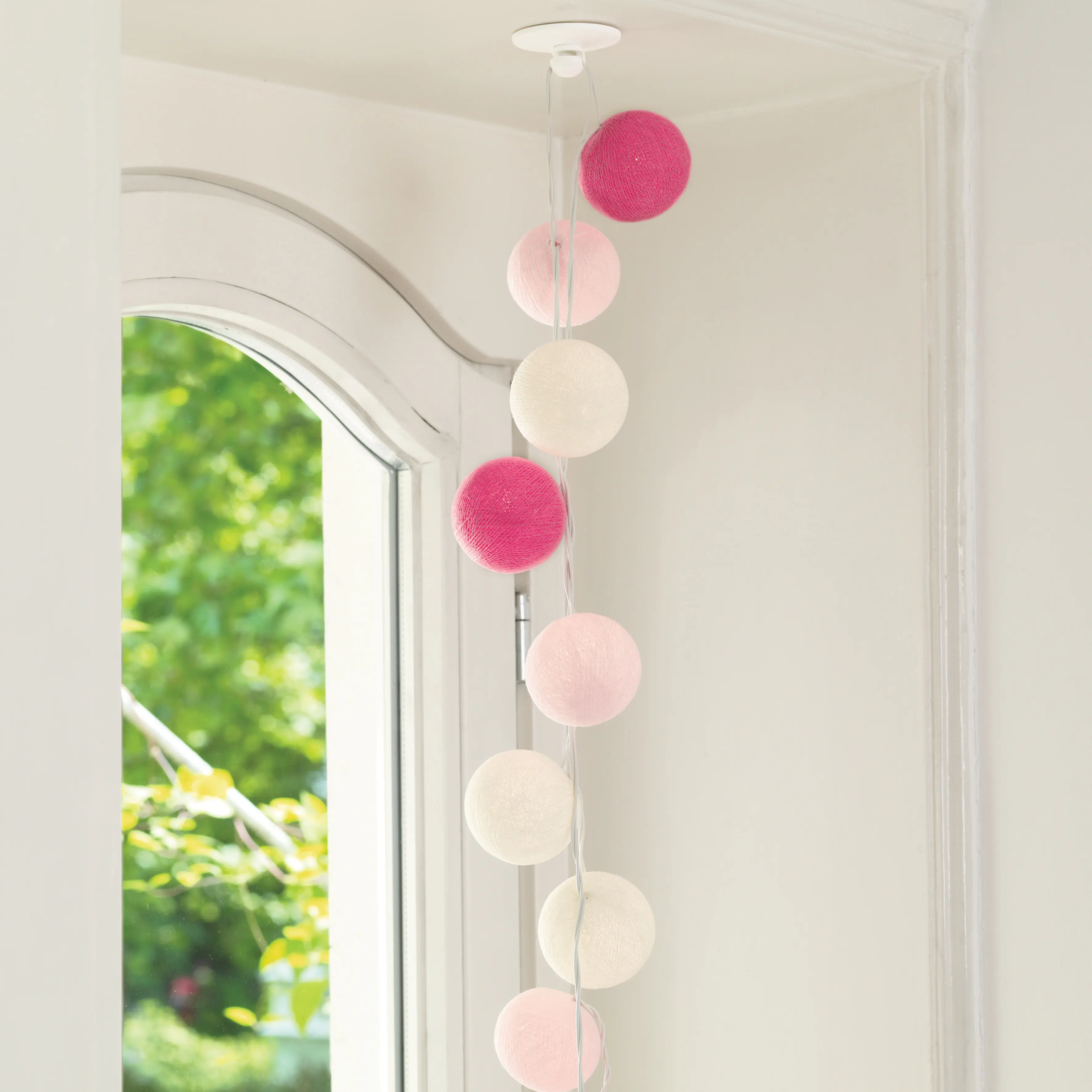 tesa Powerstrips Deckenhaken weiß