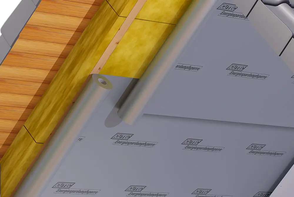 ICUTEC Energiespardampfsperre 5 x 2 m = 10 m² silber-blau ICUTEC Energiespardampfsperre 5 x 2 m = 10 m² silber-blau