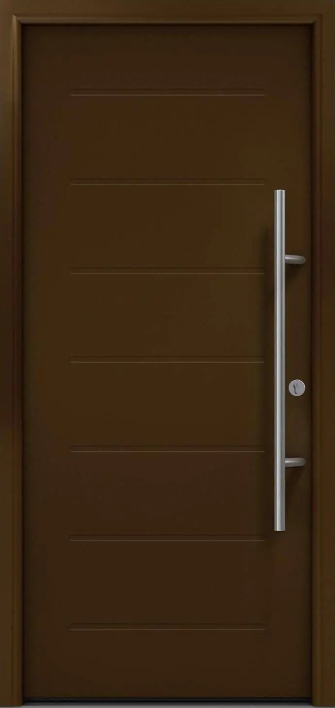 EcoStar Haustür ISOPRO Secur IPS 015 RC2 terrabraun 110 x 210 cm EcoStar Haustür ISOPRO Secur IPS 015 RC2 terrabraun 110 x 210 cm