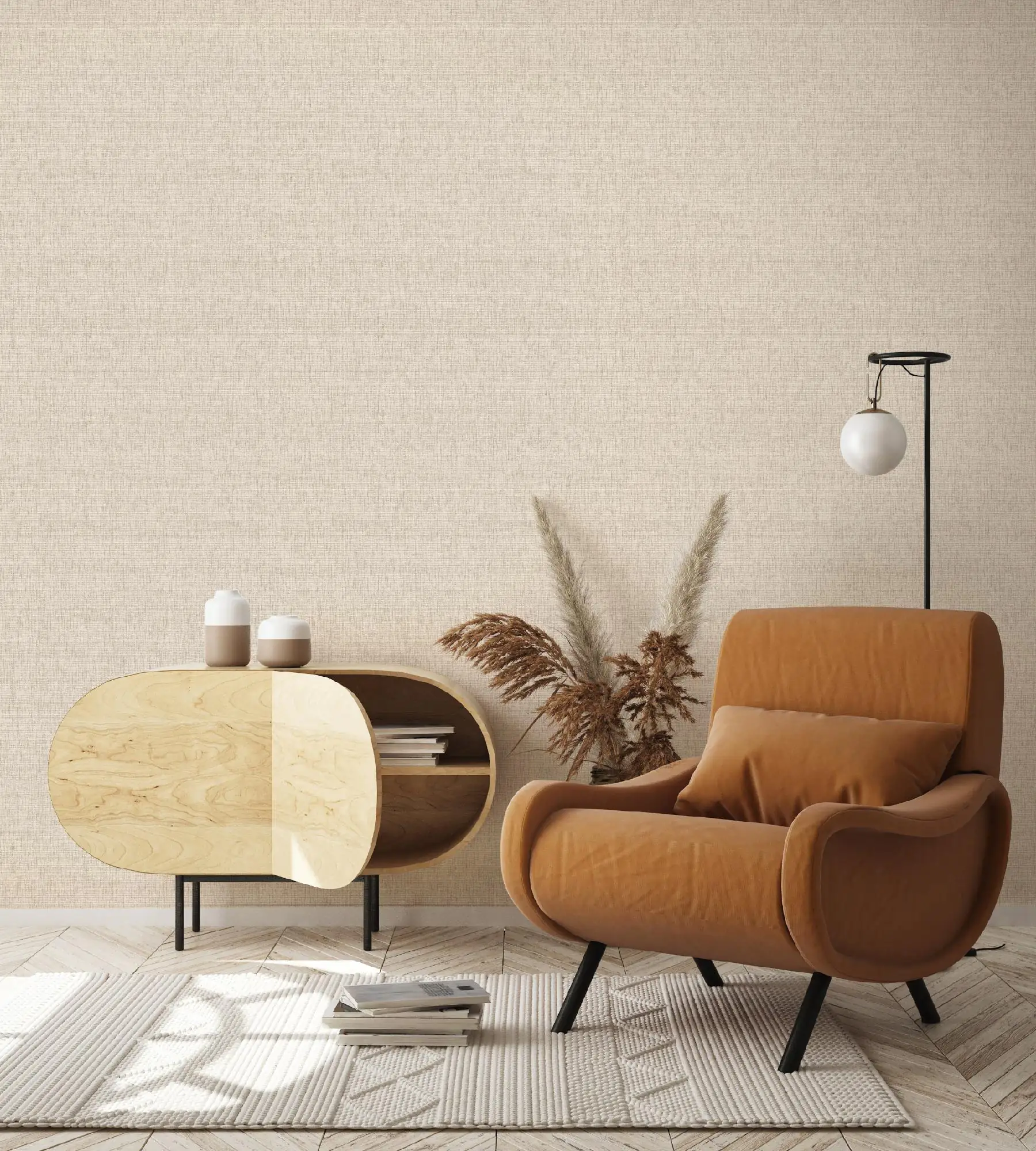 Guido Maria Kretschmer Vliestapete 10285-38 Fashion For Walls uni taupe 10,05 x 0,53 m
